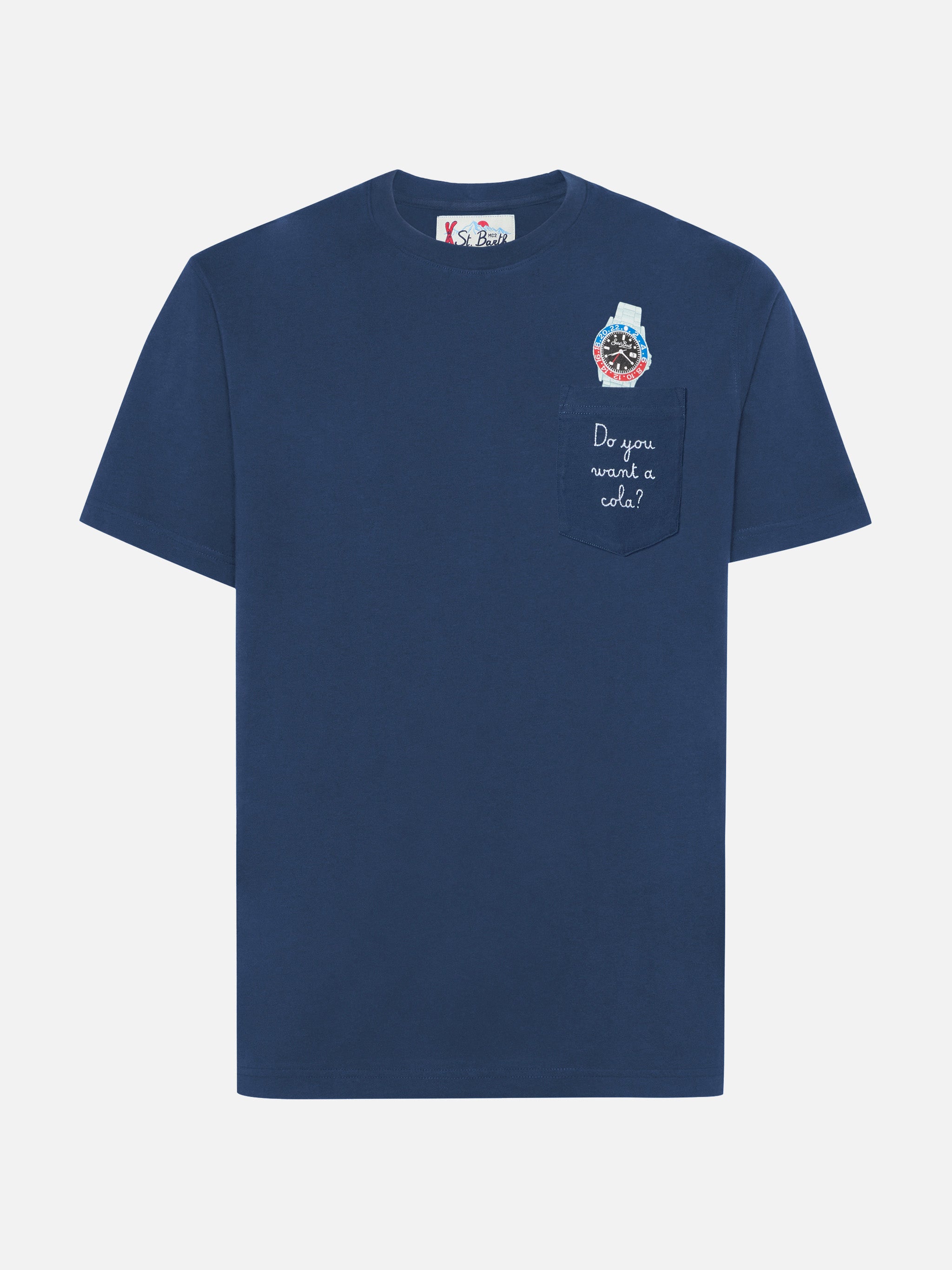 mc2-saint-barth-connor-t-shirt-uomo-cotone-blu-navy-do-you-want-a-cola image 5