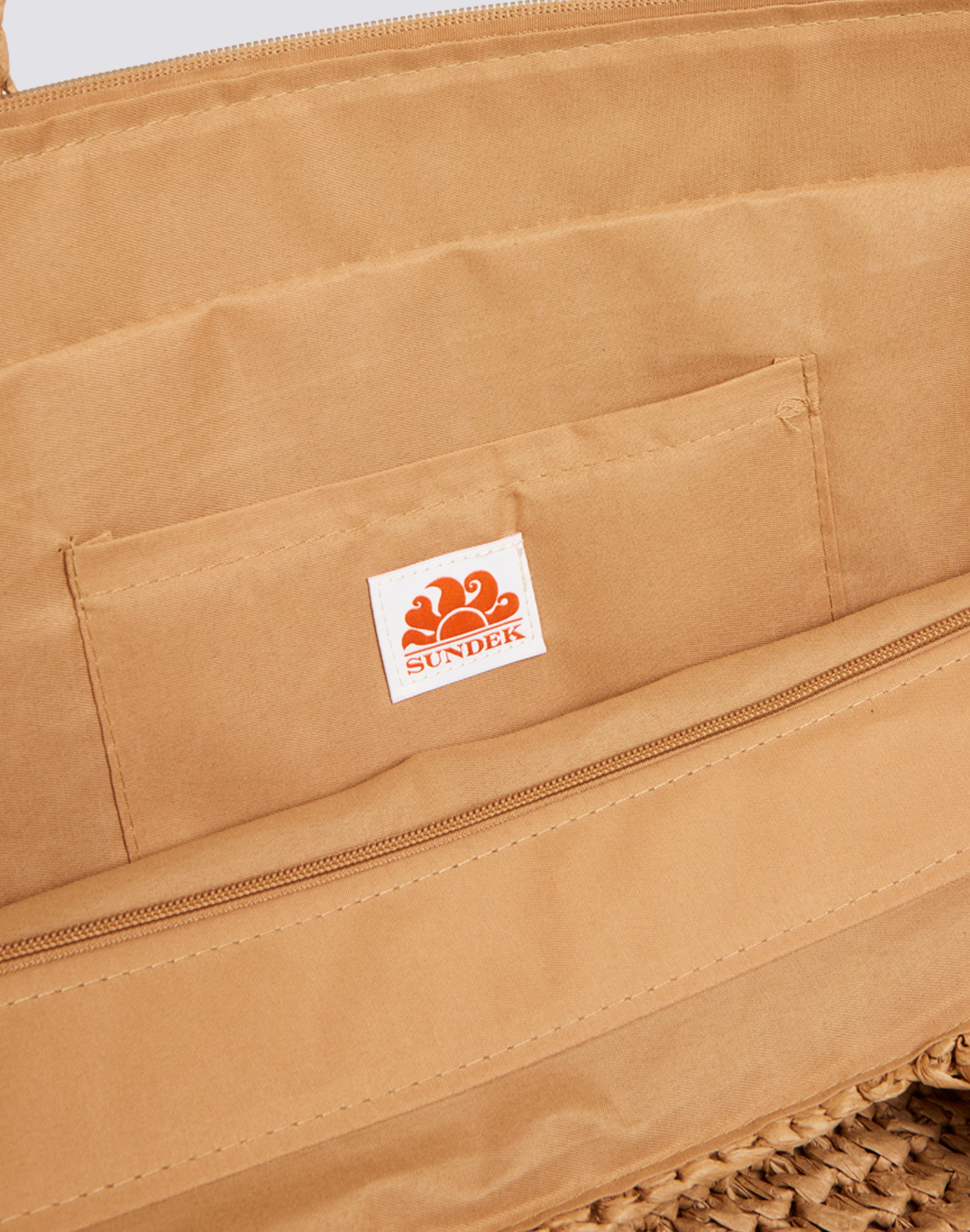 sundek-maxi-bag-in-paper-straw-intrecciata-con-zip image 4
