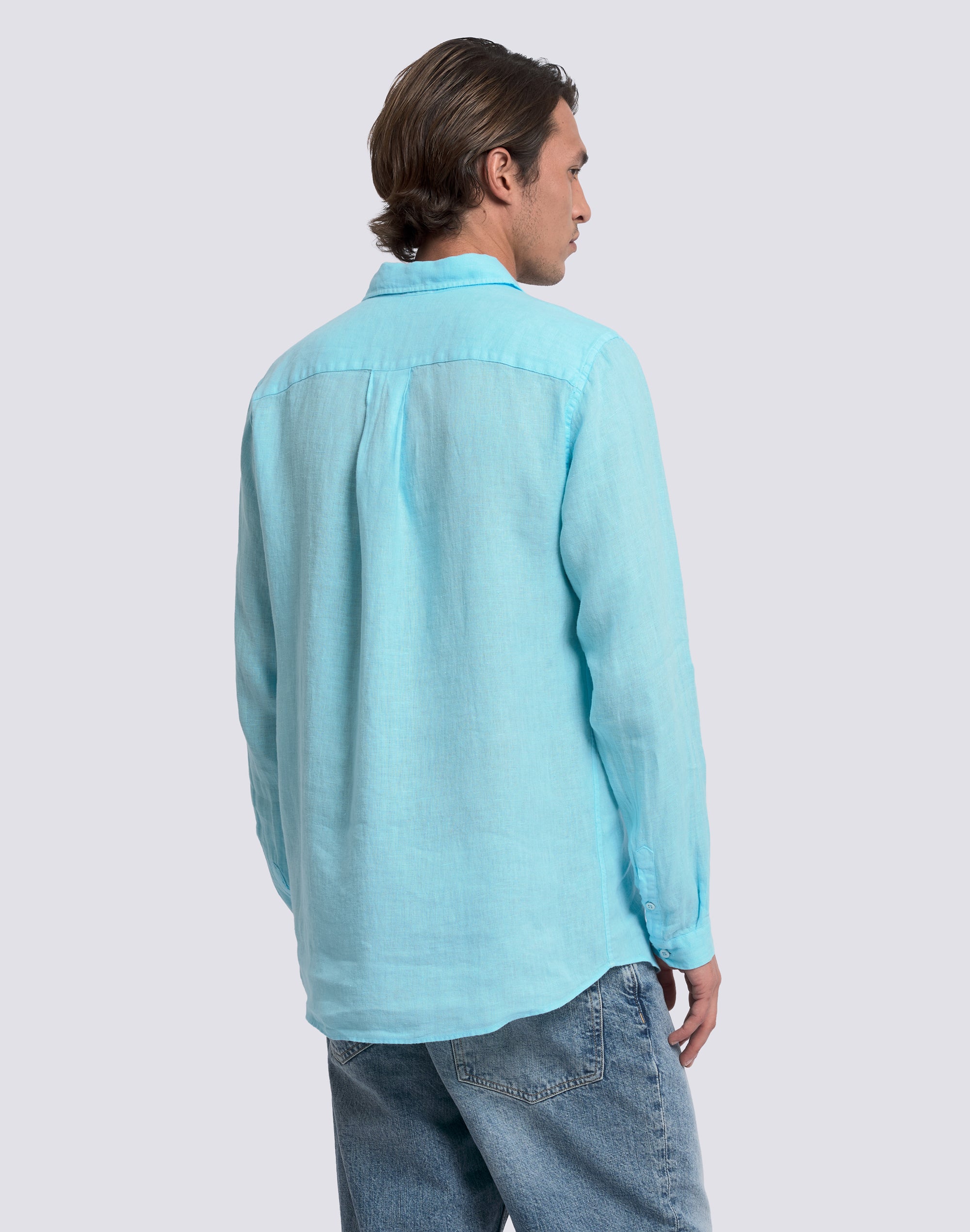 sundek-camicia-da-uomo-in-lino-tinto-capo-regular-gm820shli5tc image 5