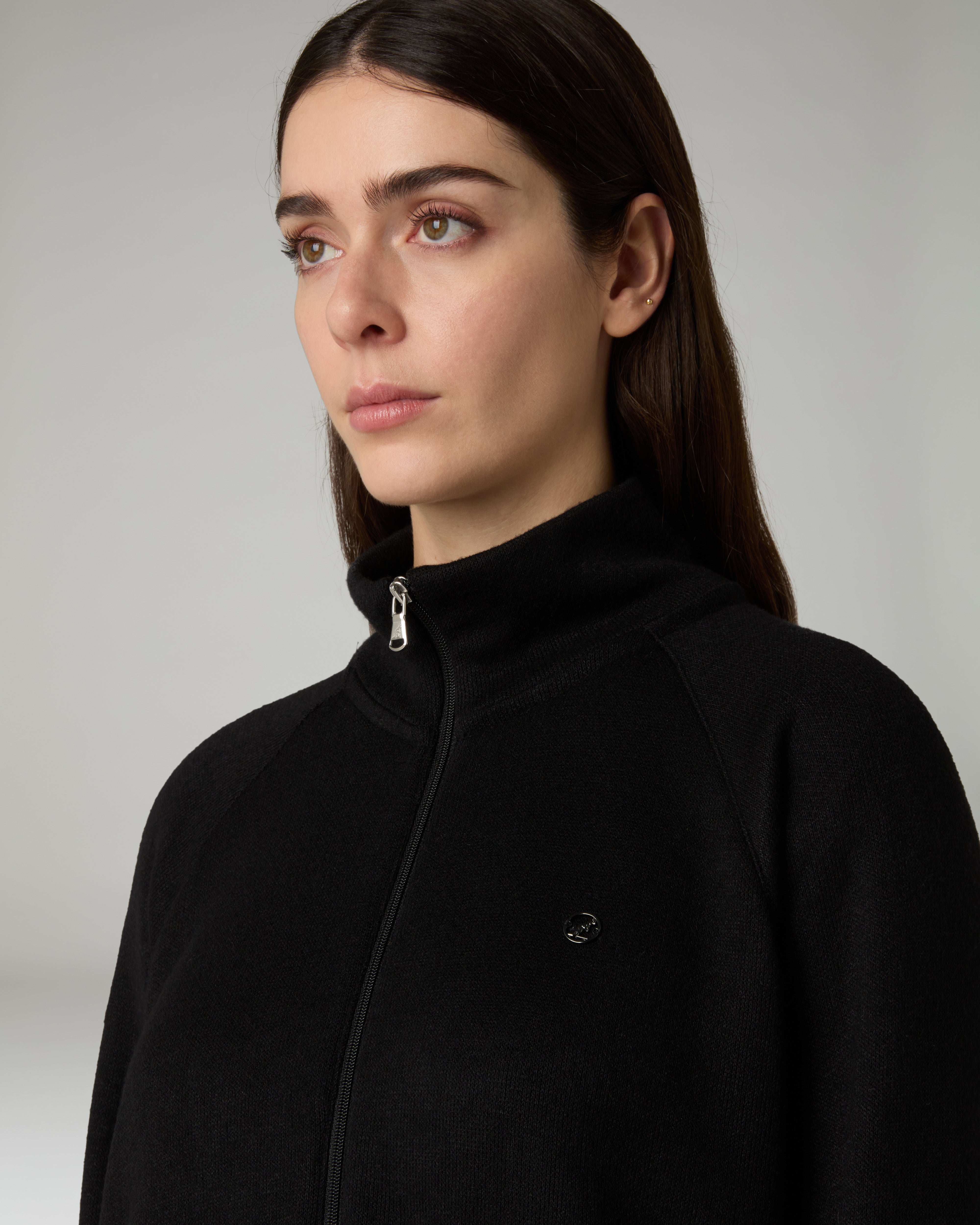 australian-comfy-minou-tracksuit-tuta-uomo-nera-in-tessuto-minou-made-in-italy image 4