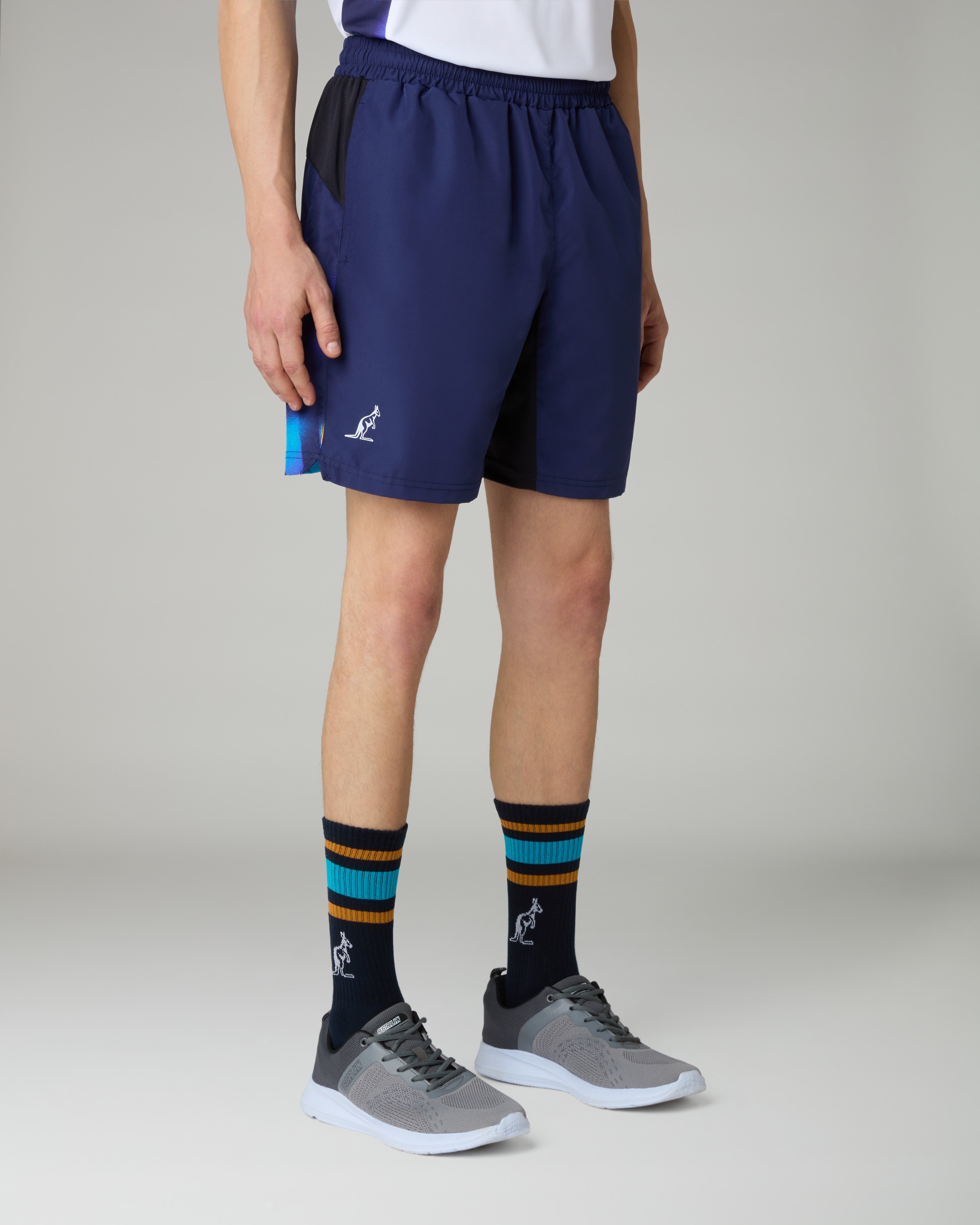 australian-avalon-short-pantaloncino-tennis-uomo-blu-cosmo-smash-traspirante-mad image 1