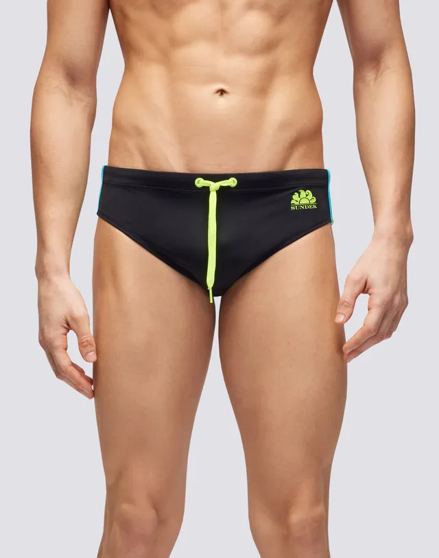 sundek-slip-mare-uomo-diwalter-tinta-unita-con-coulisse image 1