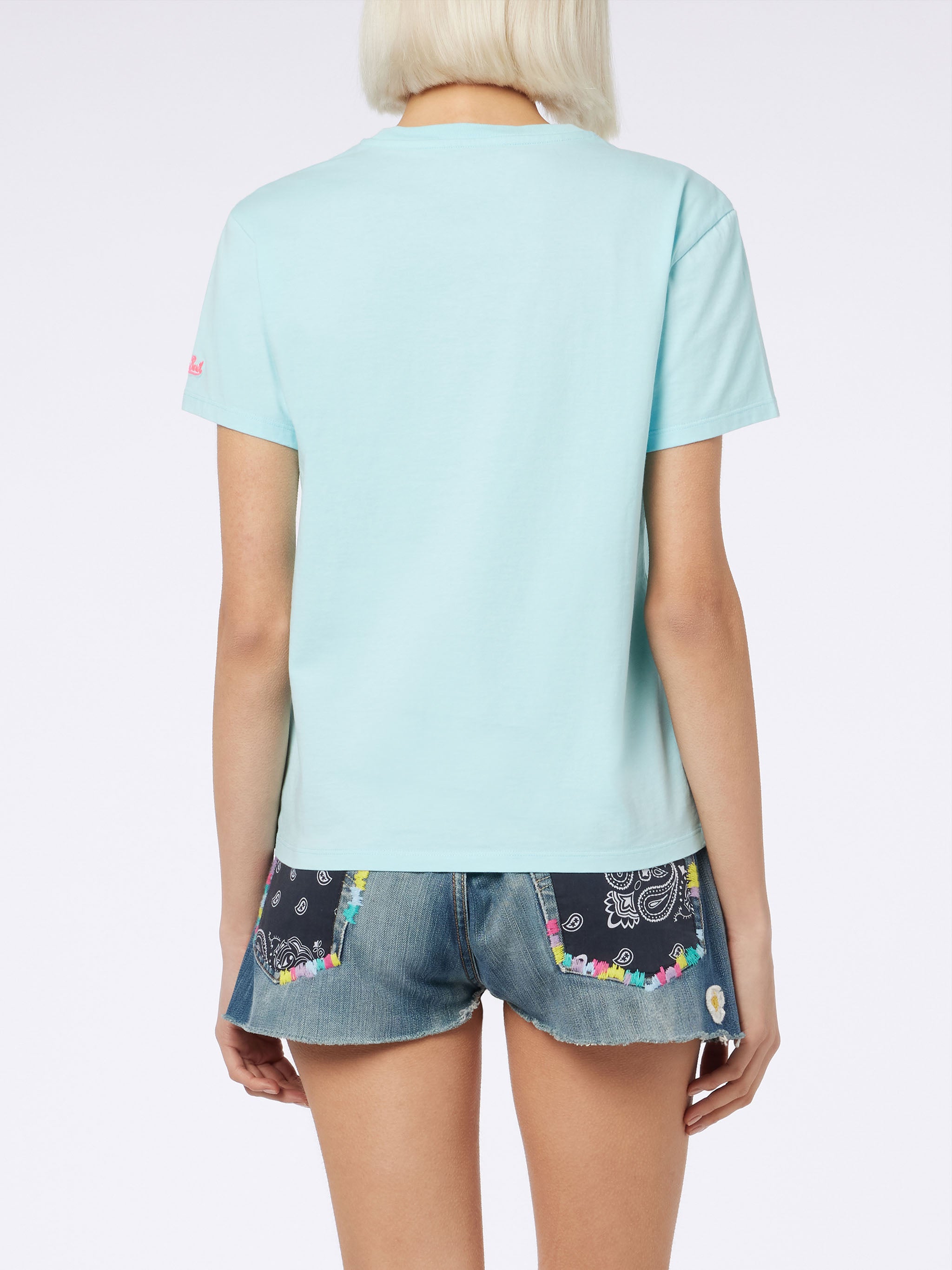 mc2-saint-barth-t-shirt-emilie-verde-acqua-special-edition-insulti-luminosi image 4