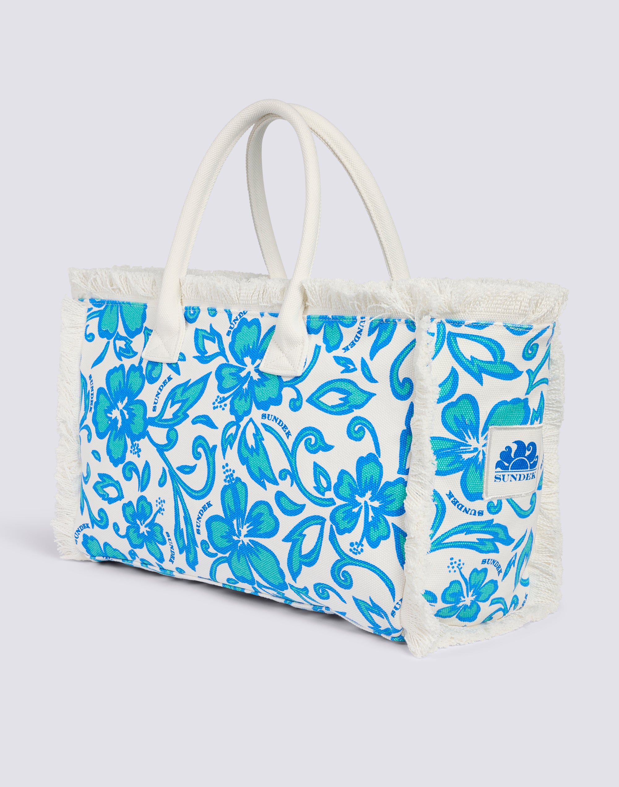 sundek-regular-tote-bag-effetto-stone-washed-stampa-sk23-2 image 2