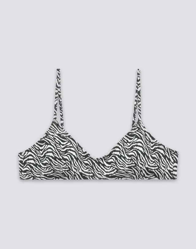 sundek-elodie-w617ktl86zs-bikini-top-bralette-donna-zebrato-jacquard image 1