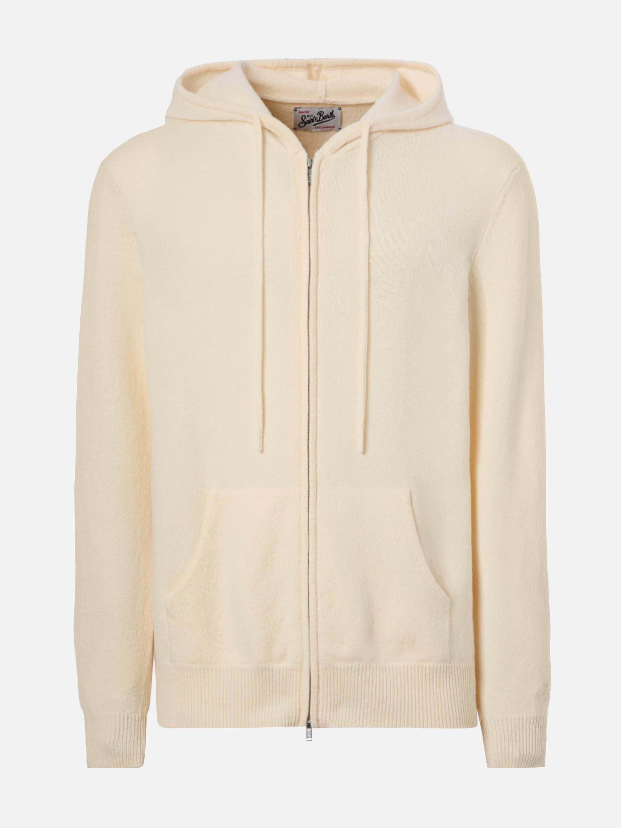 mc2-saint-barth-notting-felpa-cappuccio-full-zip-100-lambswool-bianca-uomo image 5