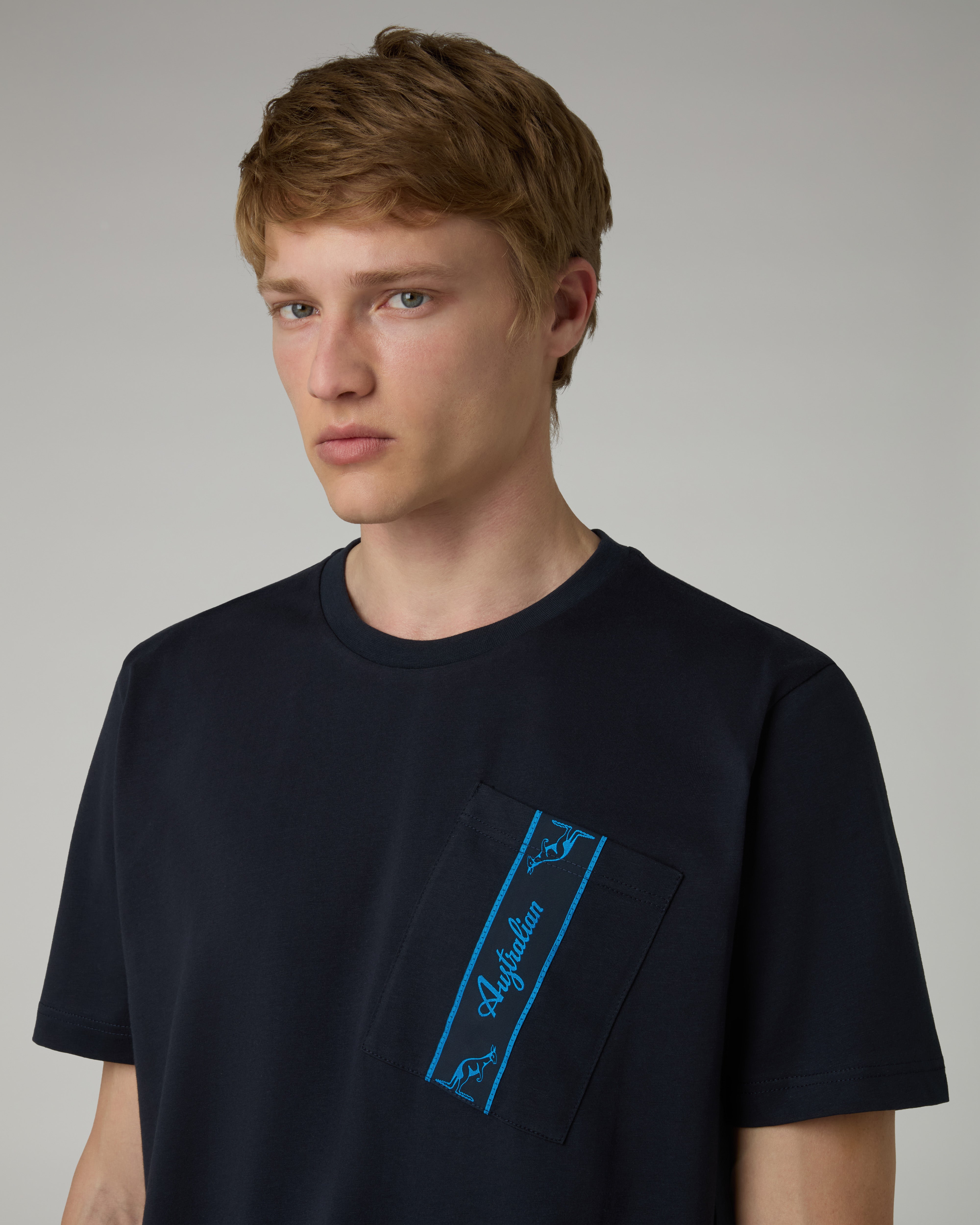 australian-pocket-t-shirt-t-shirt-cotone-blu-navy image 4