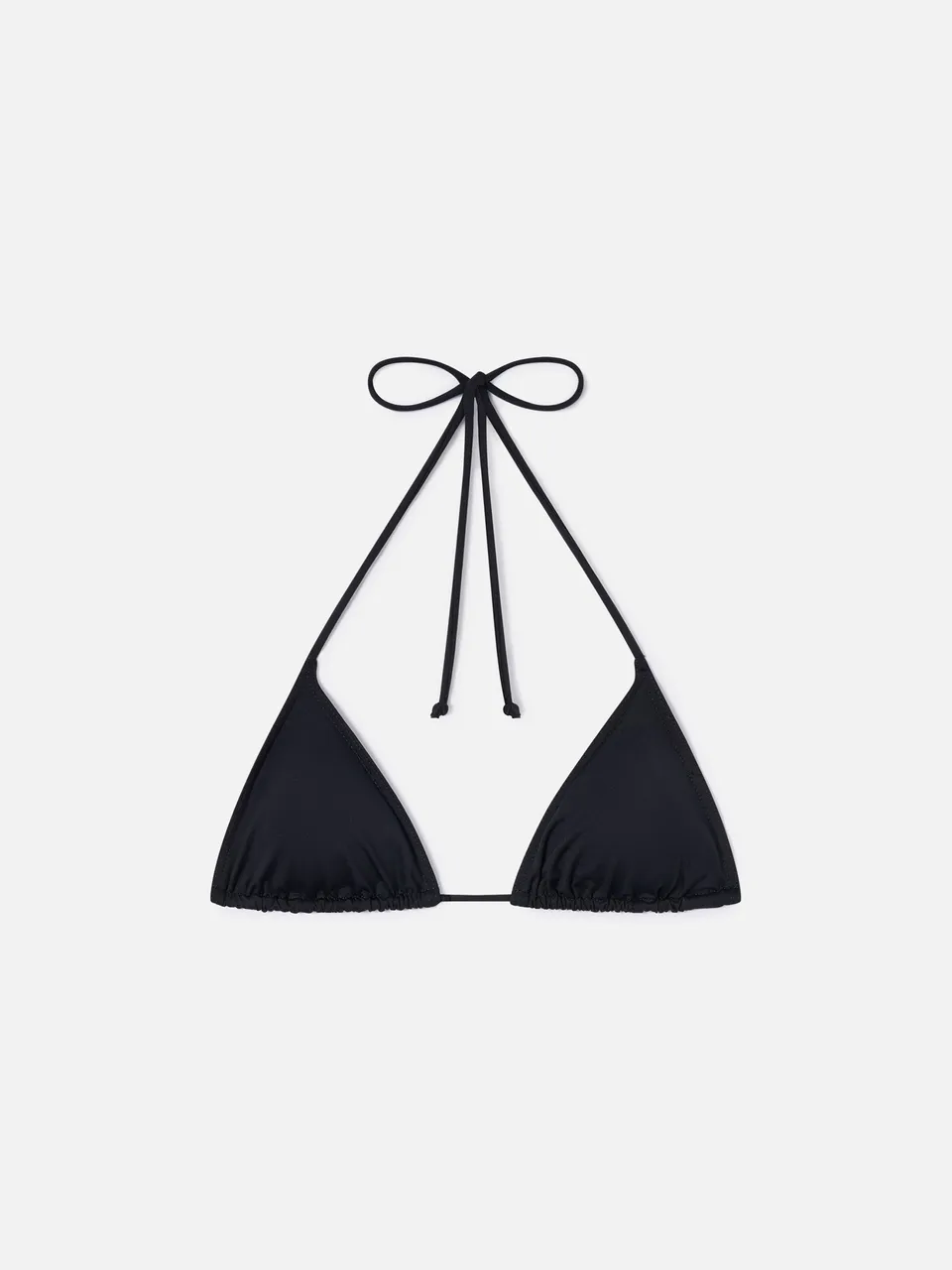 mc2-saint-barth-leah-top-bikini-triangolo-nero-con-laccetti image 1