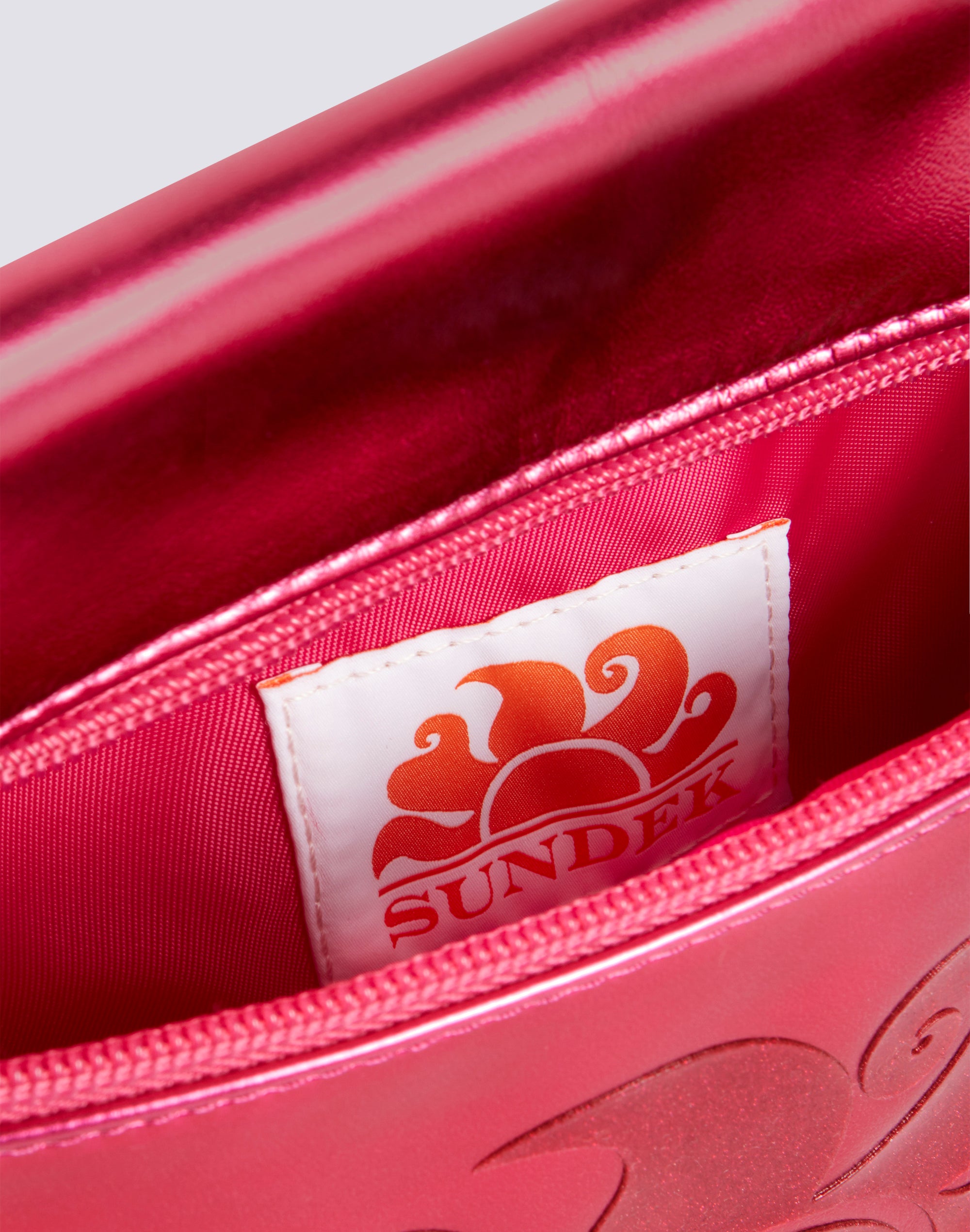 sundek-borsa-clutch-laminata-con-logo-mini-22x27-cm image 4