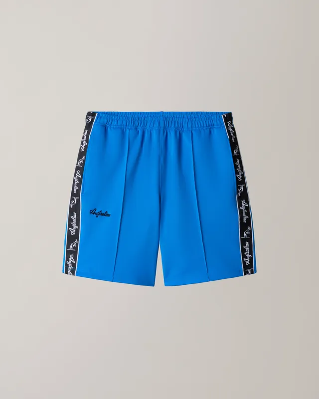 australian-tape-short-blu-capri-in-tessuto-light-volee-con-tape image 1