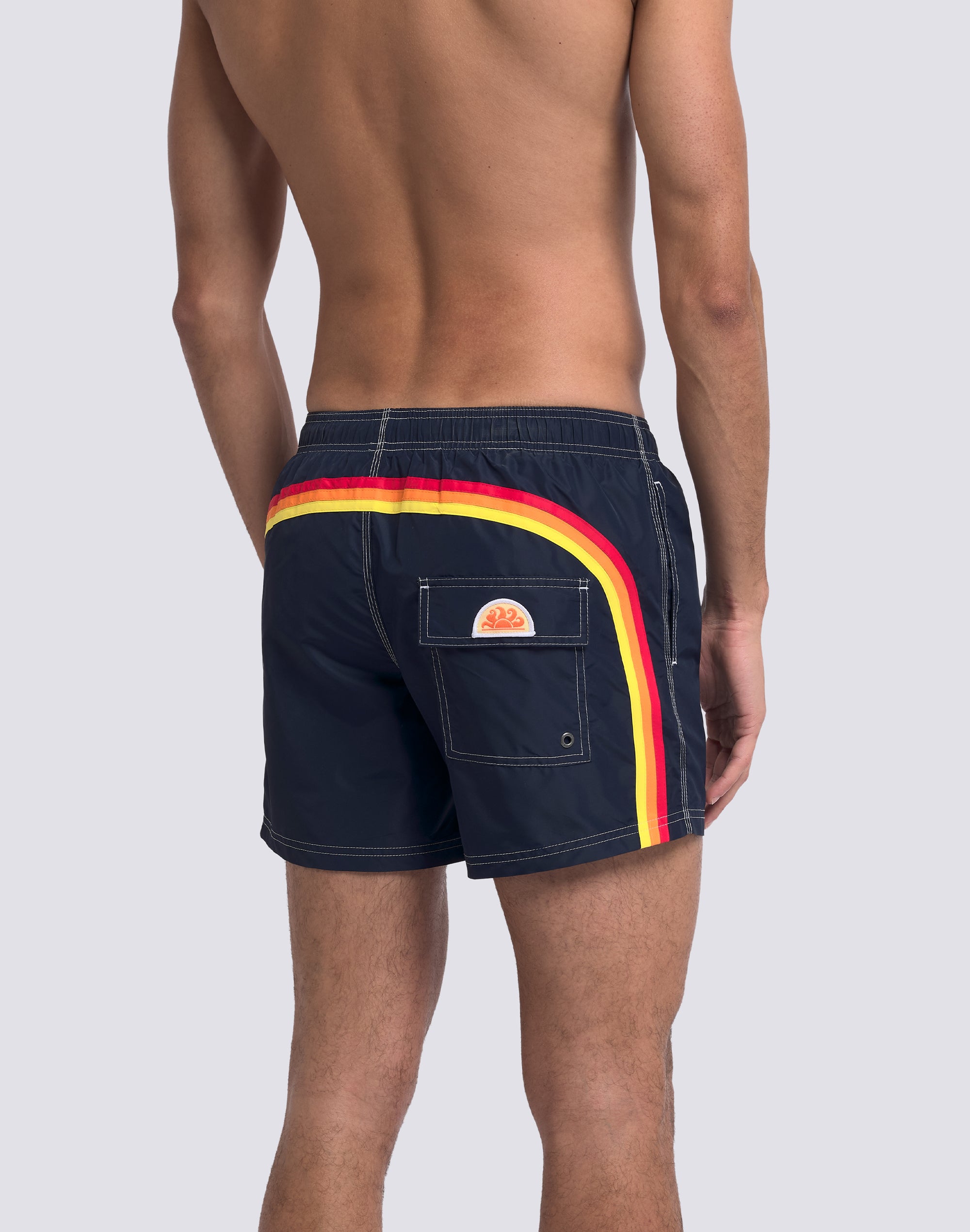 sundek-iconic-taffeta-costume-mare-uomo-corto-vita-elasticata-3 image 5