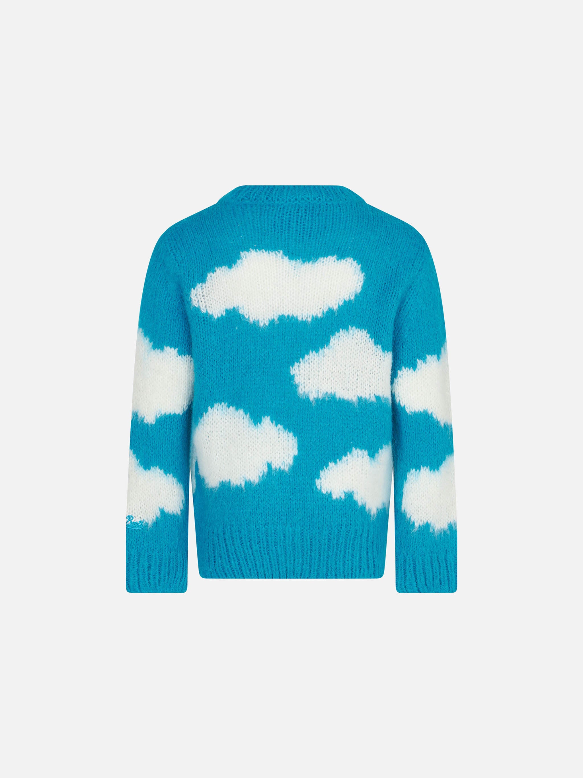 mc2-saint-barth-maglione-bambina-tra-le-nuvole-garzato-azzurro image 3