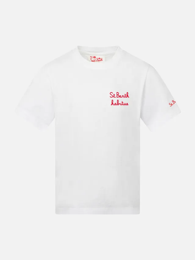 t-shirt-mc2-saint-barth-per-bambino-con-ricamo-st-barth-habitu image 1
