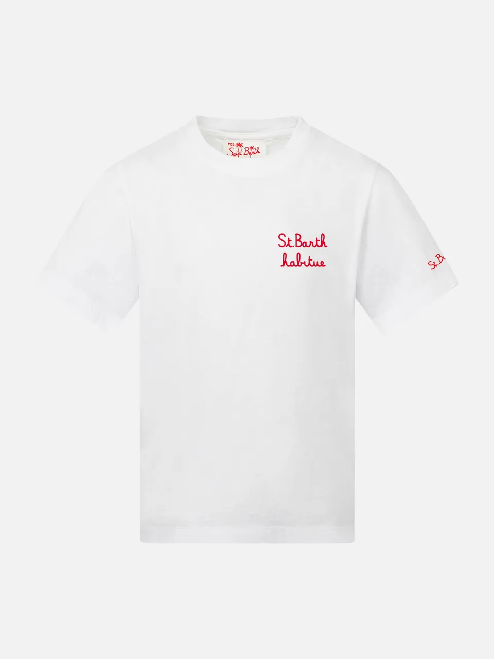 t-shirt-mc2-saint-barth-per-bambino-con-ricamo-st-barth-habitu image 1