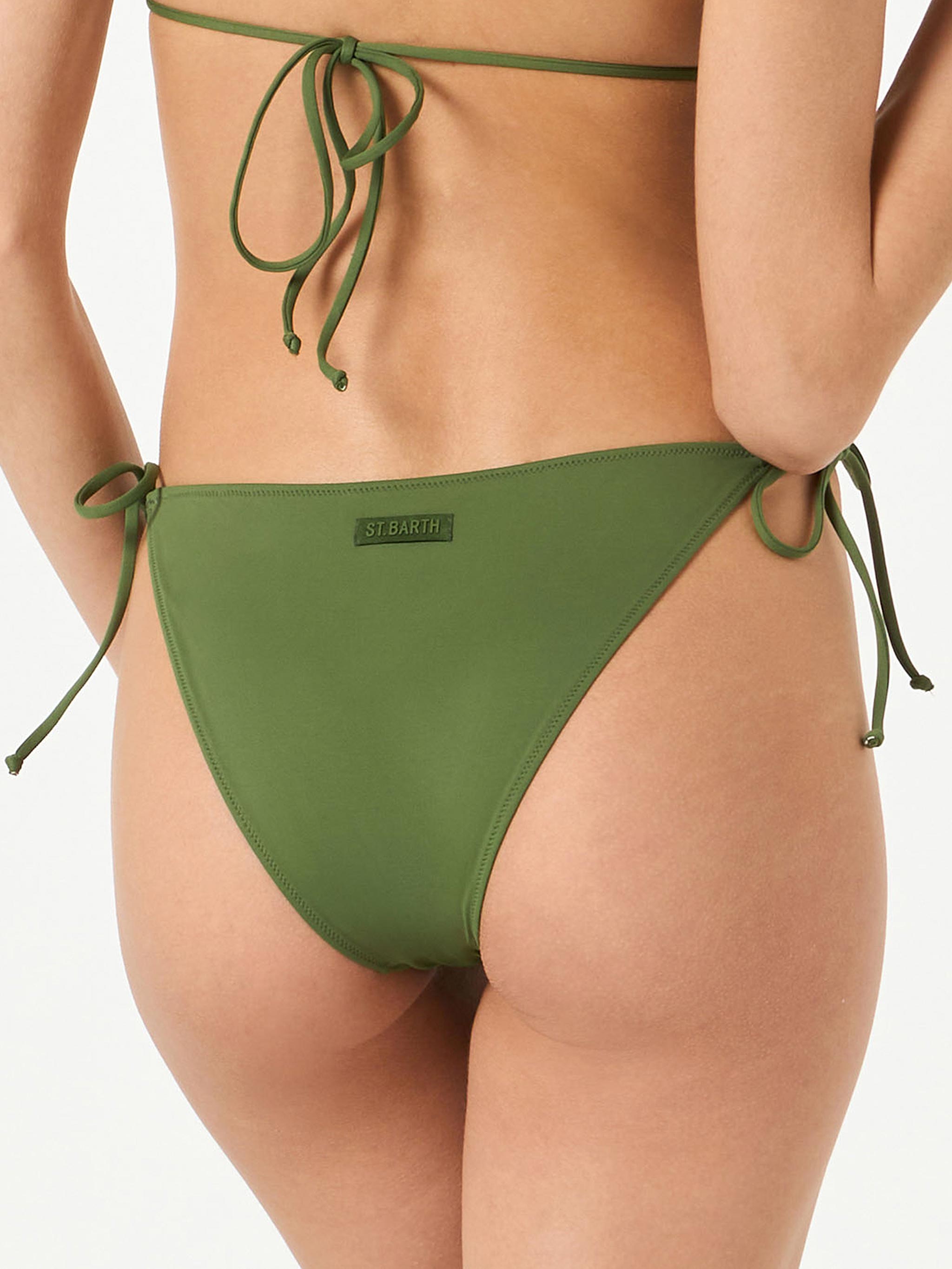 mc2-saint-barth-slip-mare-virgo-verde-militare-tinta-unita-in-tessuto-tecnico-el image 2