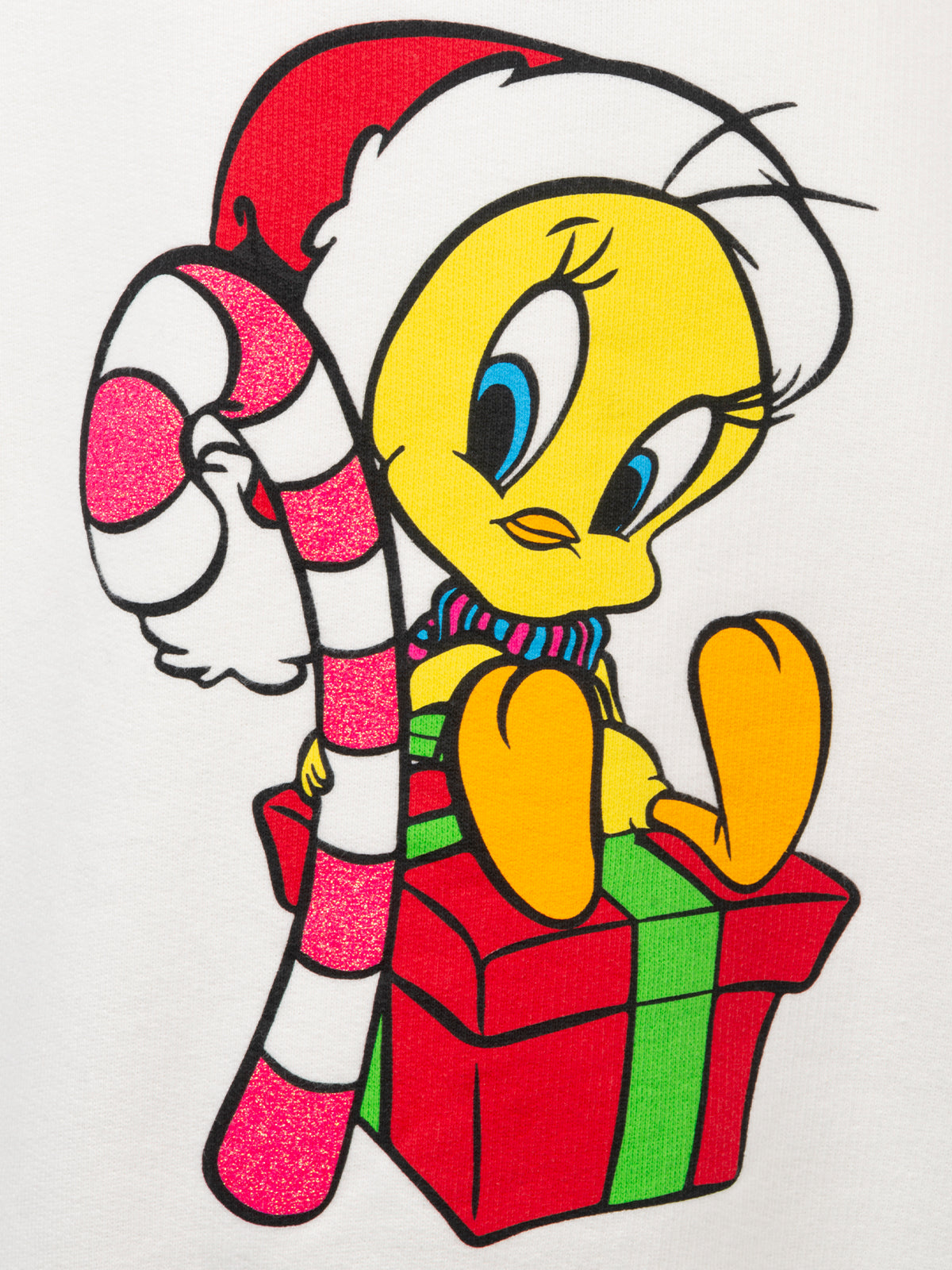 mc2-saint-barth-felpa-briony-bambina-tweety-warner-bros-bianca image 3