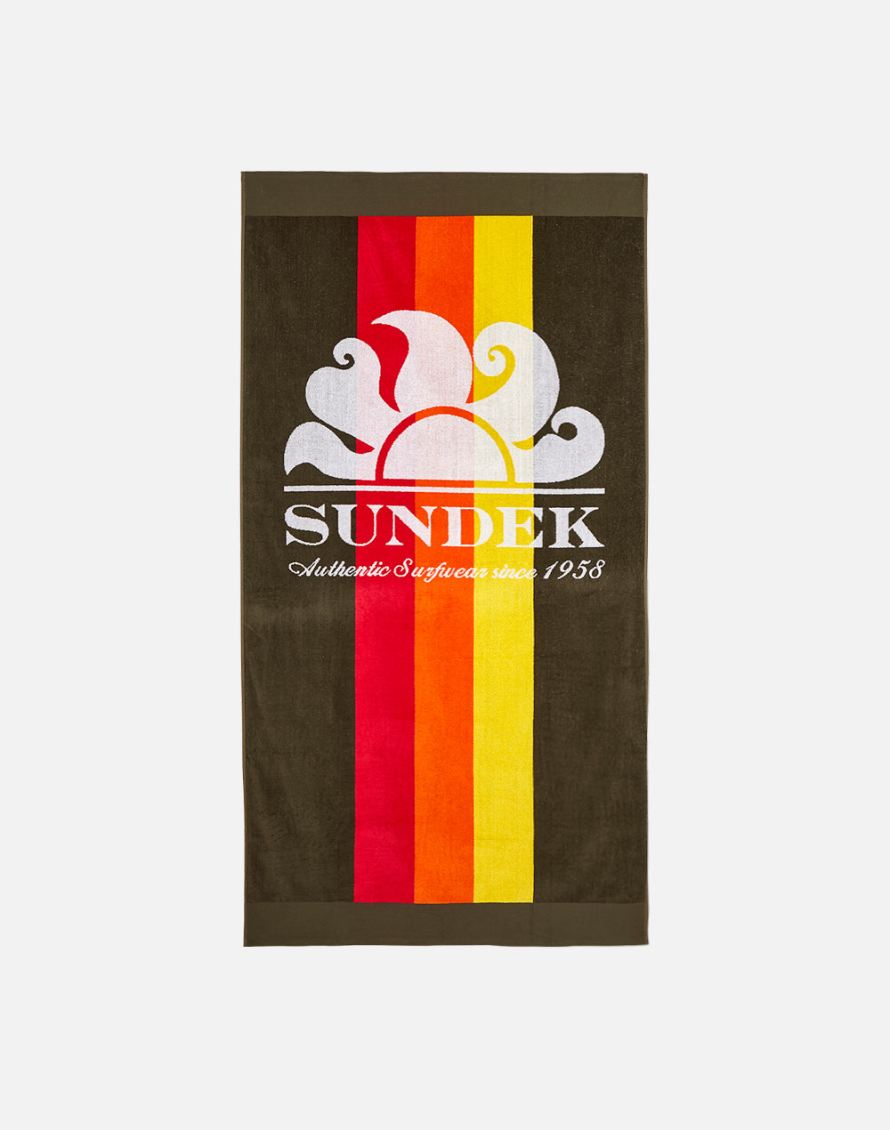 sundek-telo-mare-jacquard-100x180-cm-arcobaleno-maxi-logo image 1