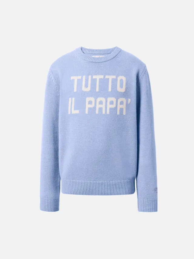 mc2-saint-barth-douglas-maglione-girocollo-bambino-azzurro-tutto-il-pap-jacquard image 1