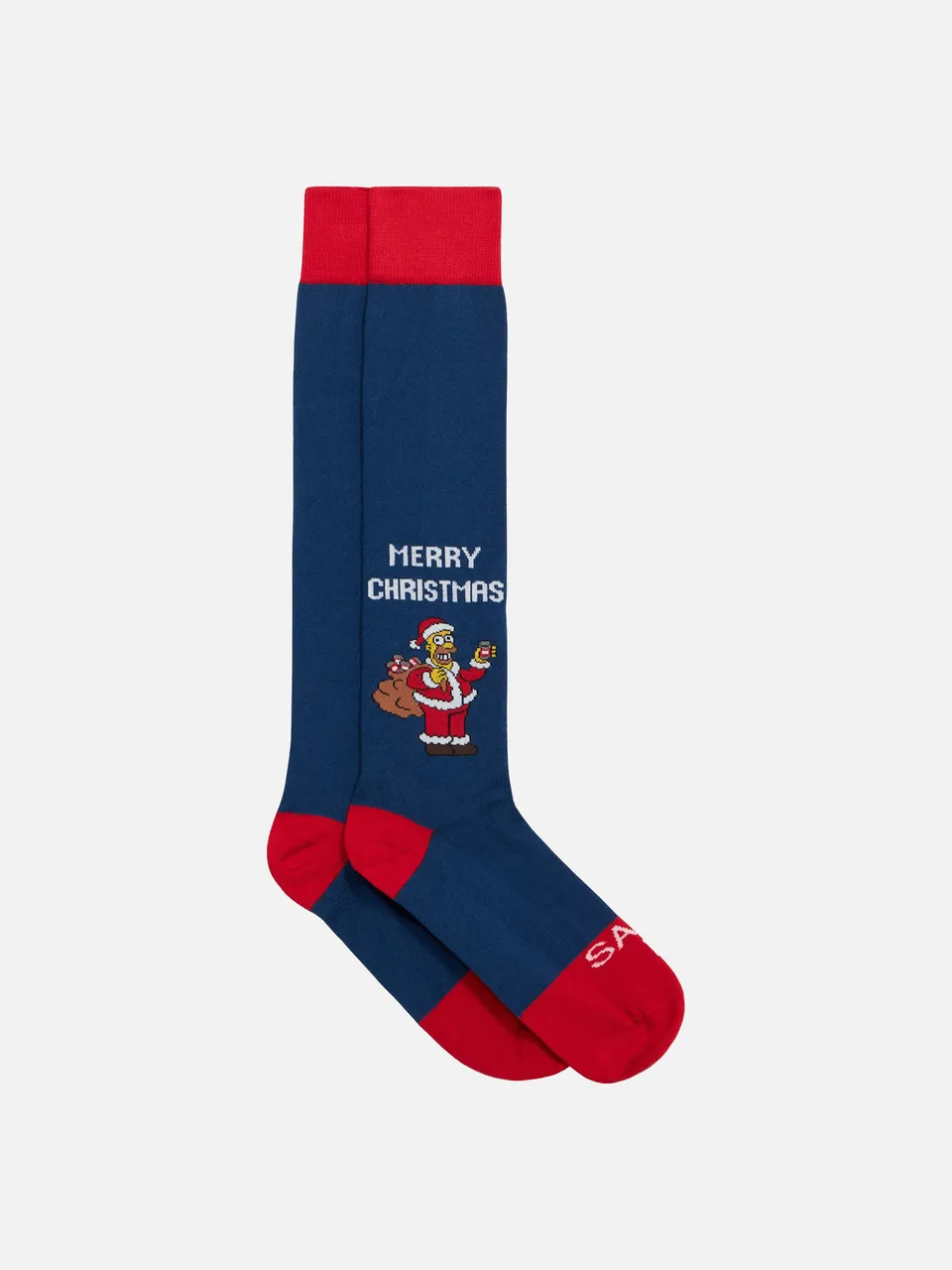 mc2-saint-barth-homer-calze-lunghe-uomo-blu-special-edition-the-simpsons image 1