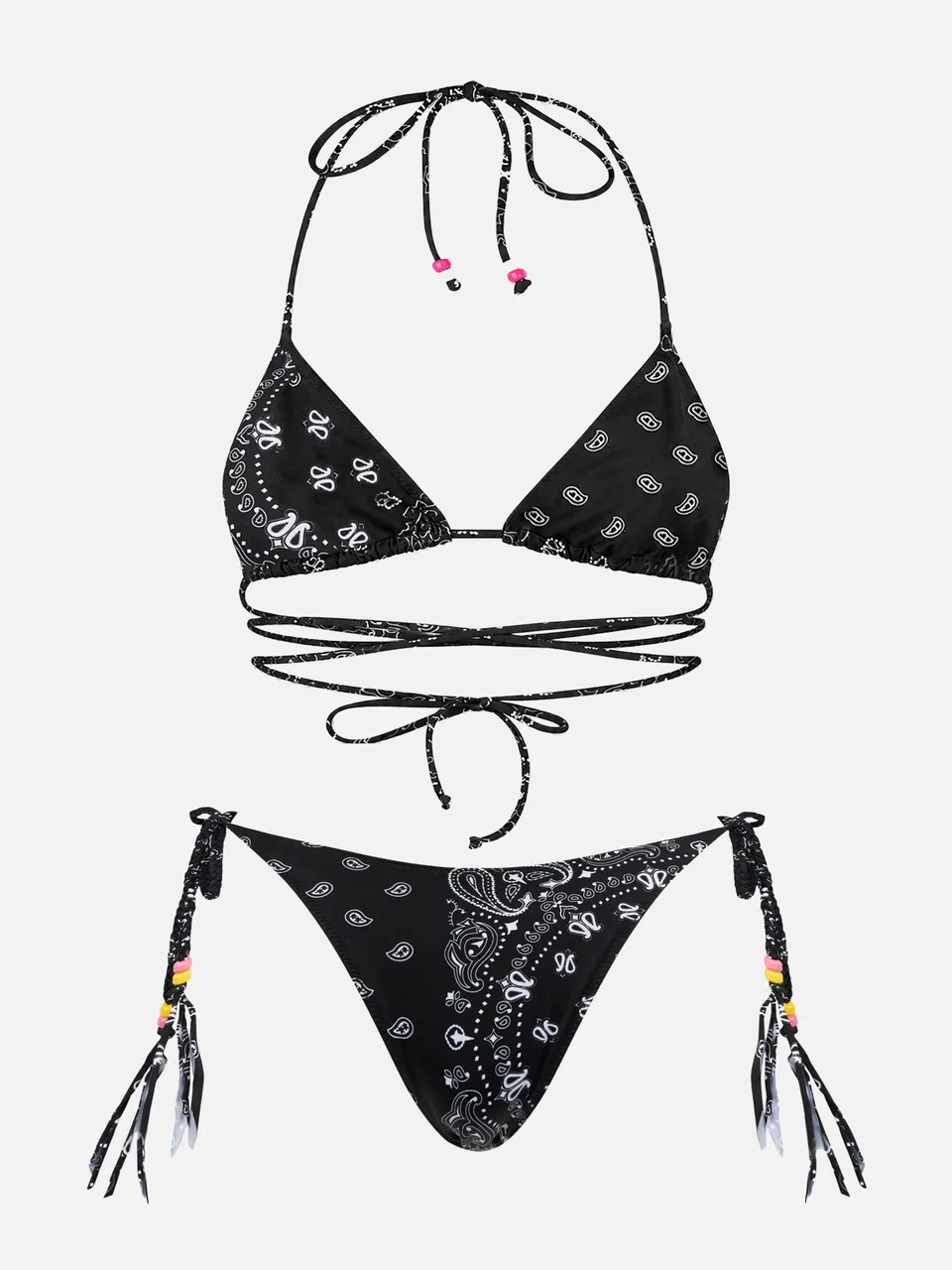 mc2-saint-barth-bikini-veronique-marielle-donna-triangolo-bandana-nero image 1