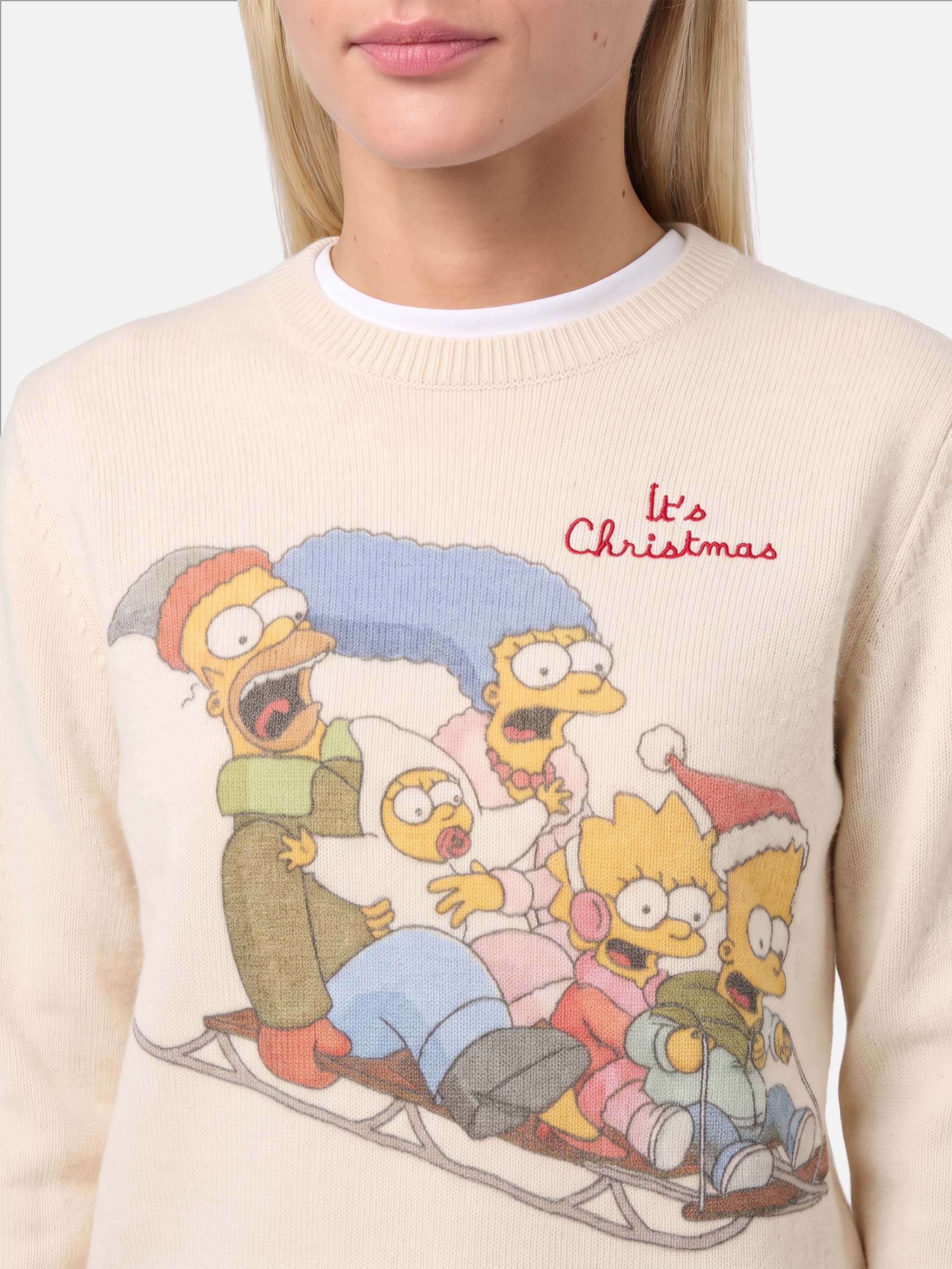mc2-saint-barth-maglione-new-queen-bianco-stampa-simpson-special-edition image 3