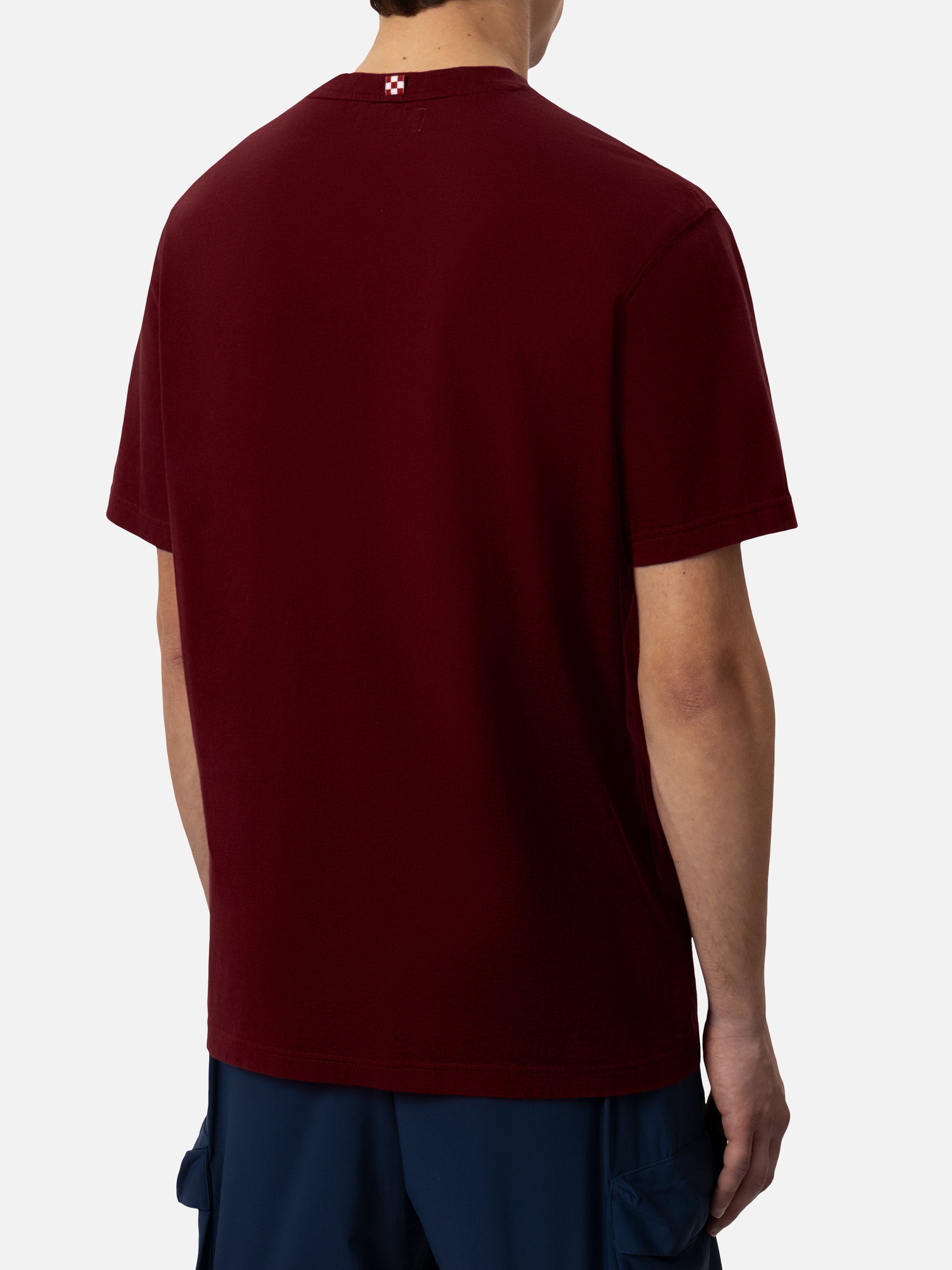 mc2-saint-barth-man-t-shirt-uomo-cotone-st-barth-sport-club-rossa image 3