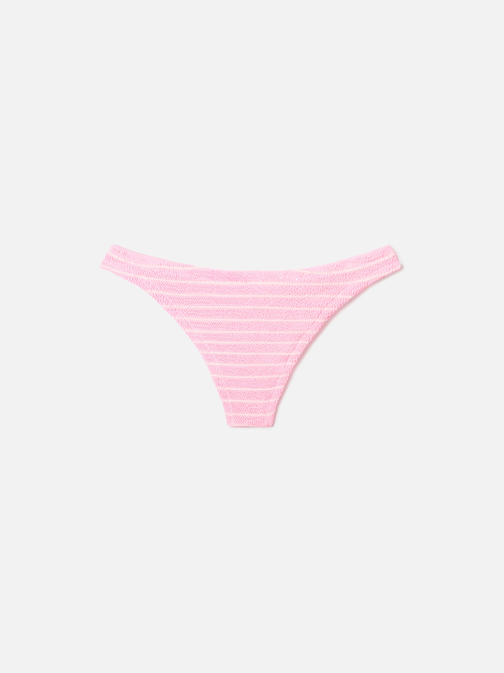 mc2-saint-barth-naomi-slip-mare-brasiliana-donna-crinkle-rosa-e-bianco-a-righe image 1