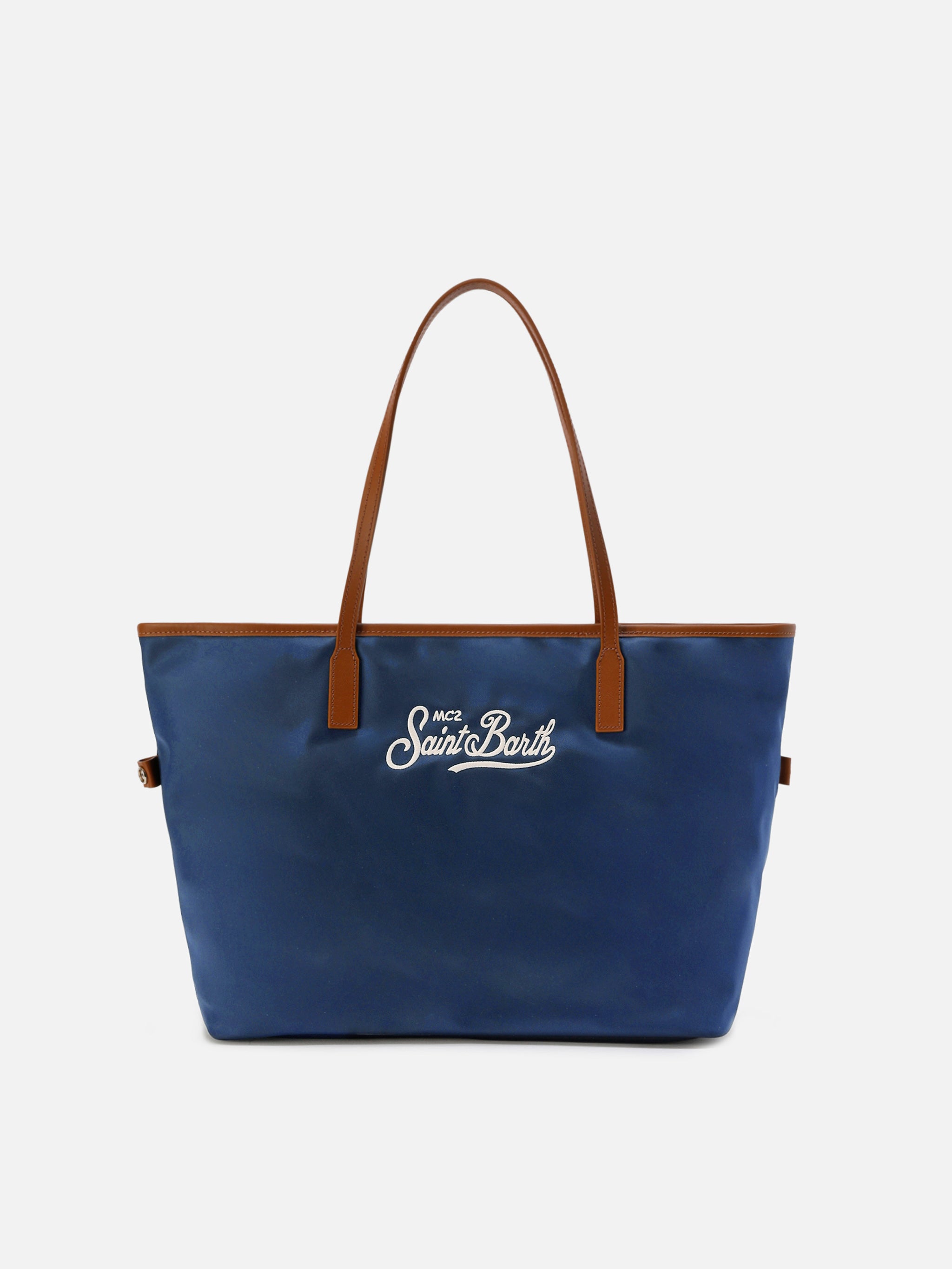mc2-saint-barth-city-borsa-shopper-donna-nylon-blu-navy-regular image 1