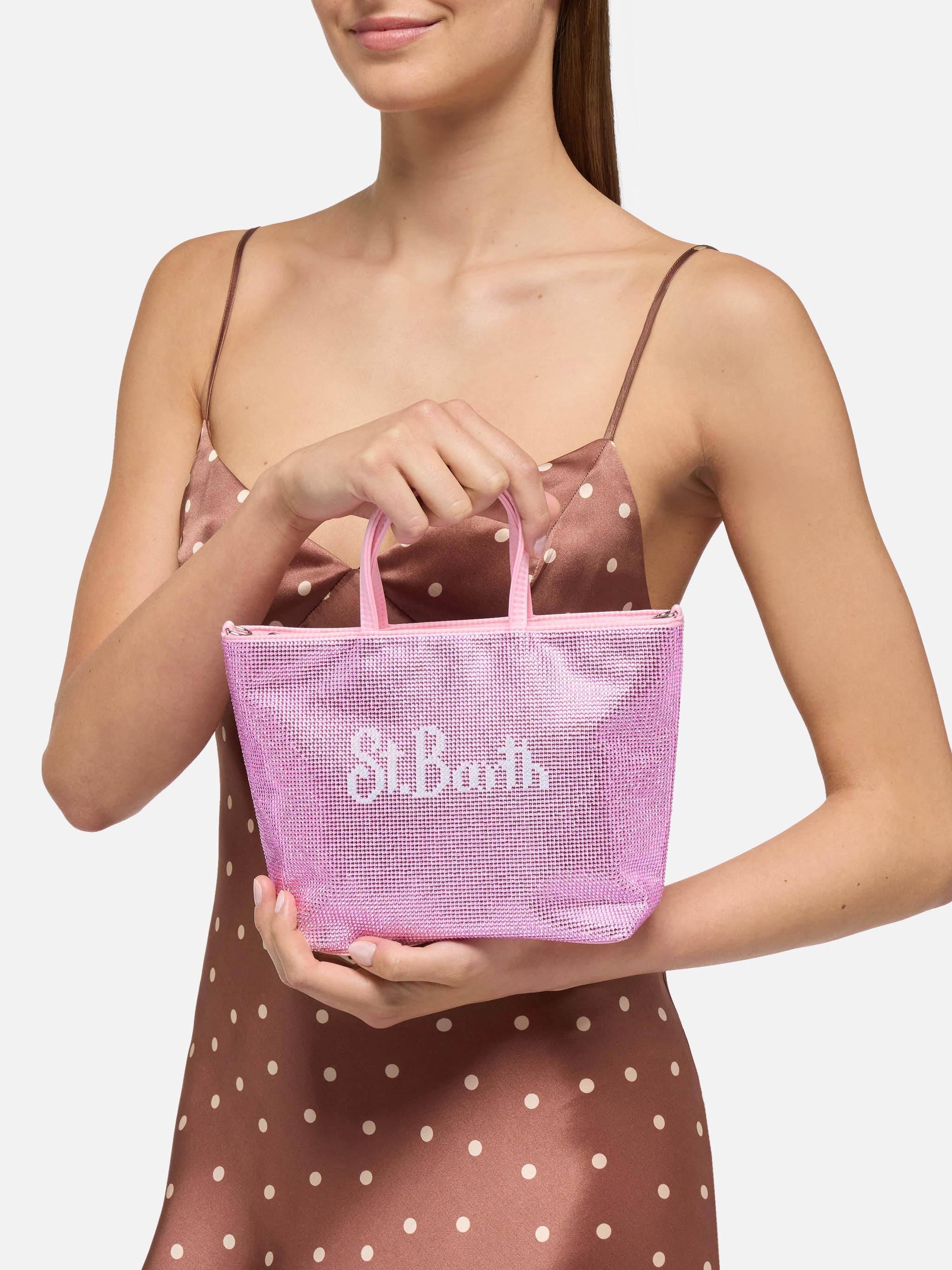 mc2-saint-barth-strass-mini-bag-rosa-con-strass image 5