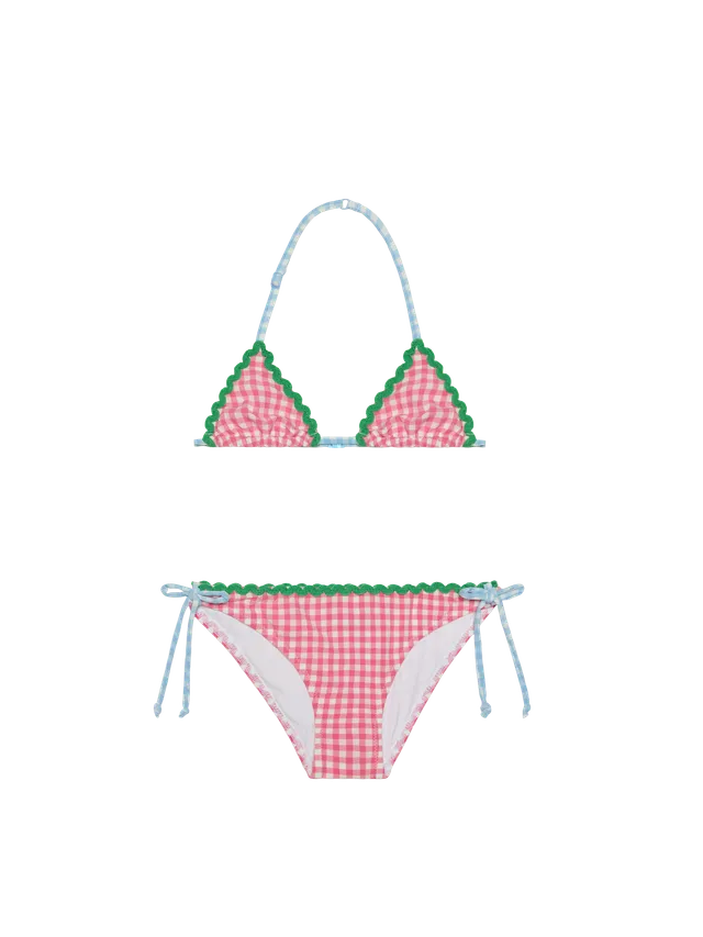 bikini-da-bambina-mc2-saint-barth-con-bordo-a-onde-verdi image 1