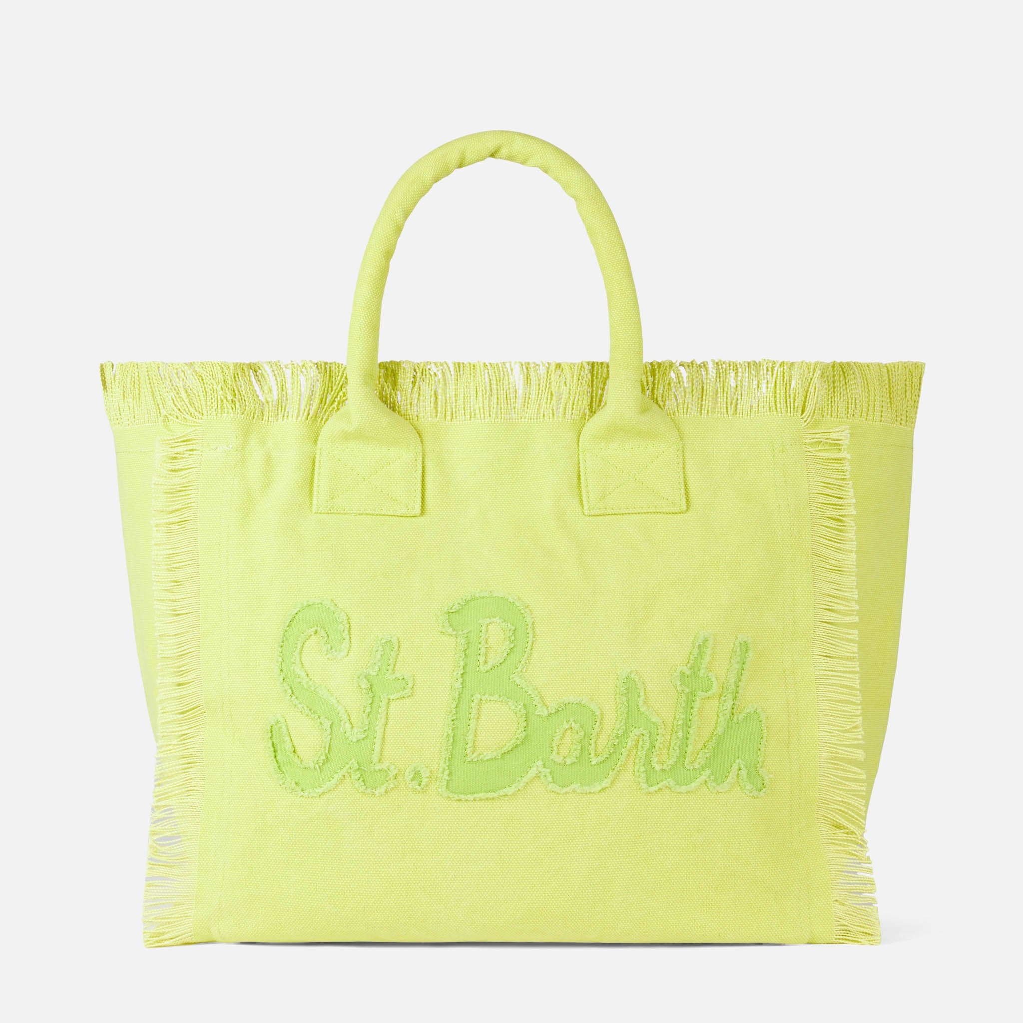 mc2-saint-barth-vanity-borsa-a-spalla-tela-verde-chiaro-40x32x20 image 5
