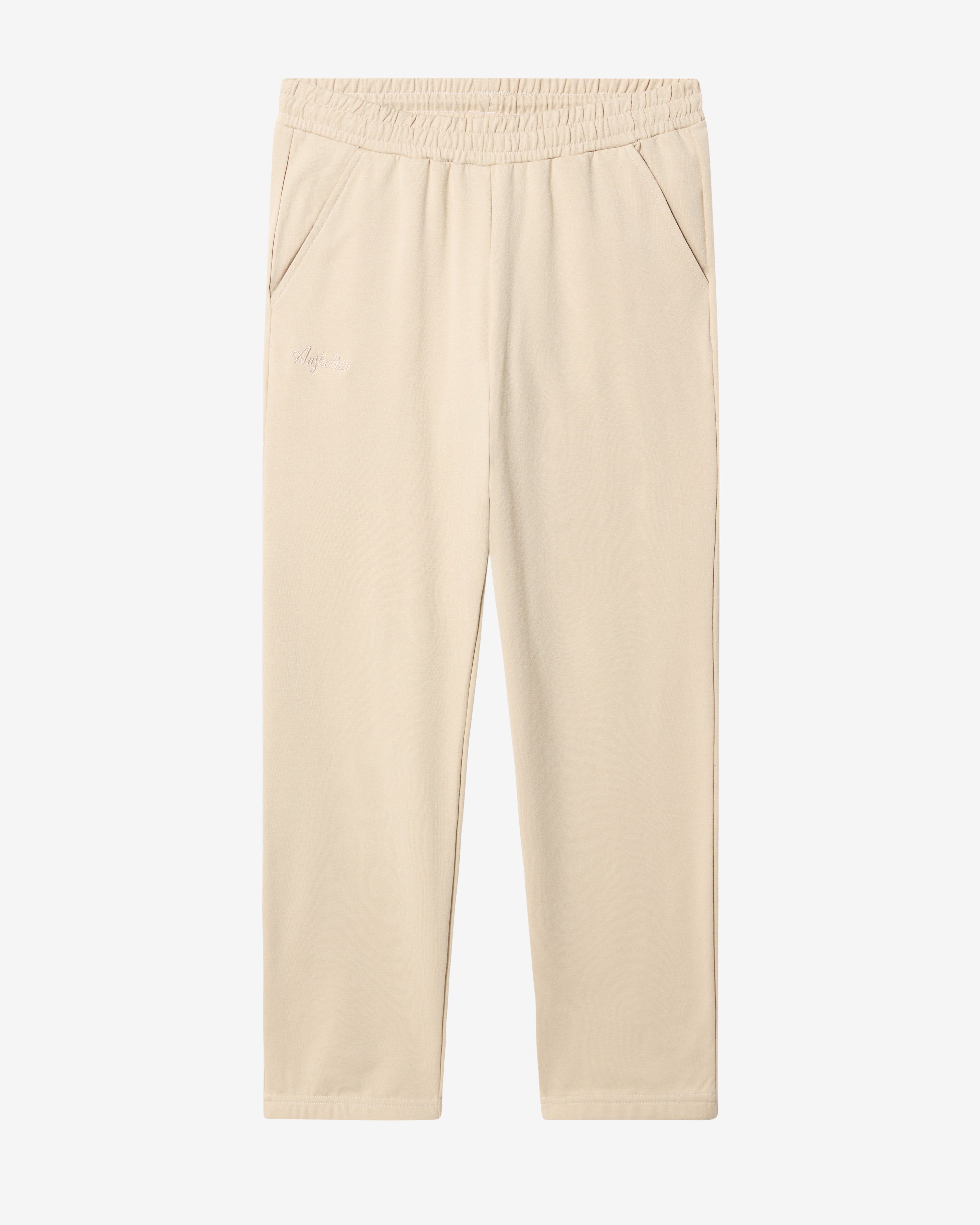 australian-essentials-track-pant-pantaloni-in-felpa-sabbia image 6