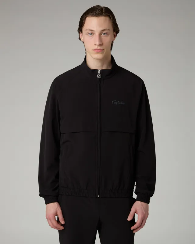 australian-doric-track-jacket-giacca-full-zip-nero image 1