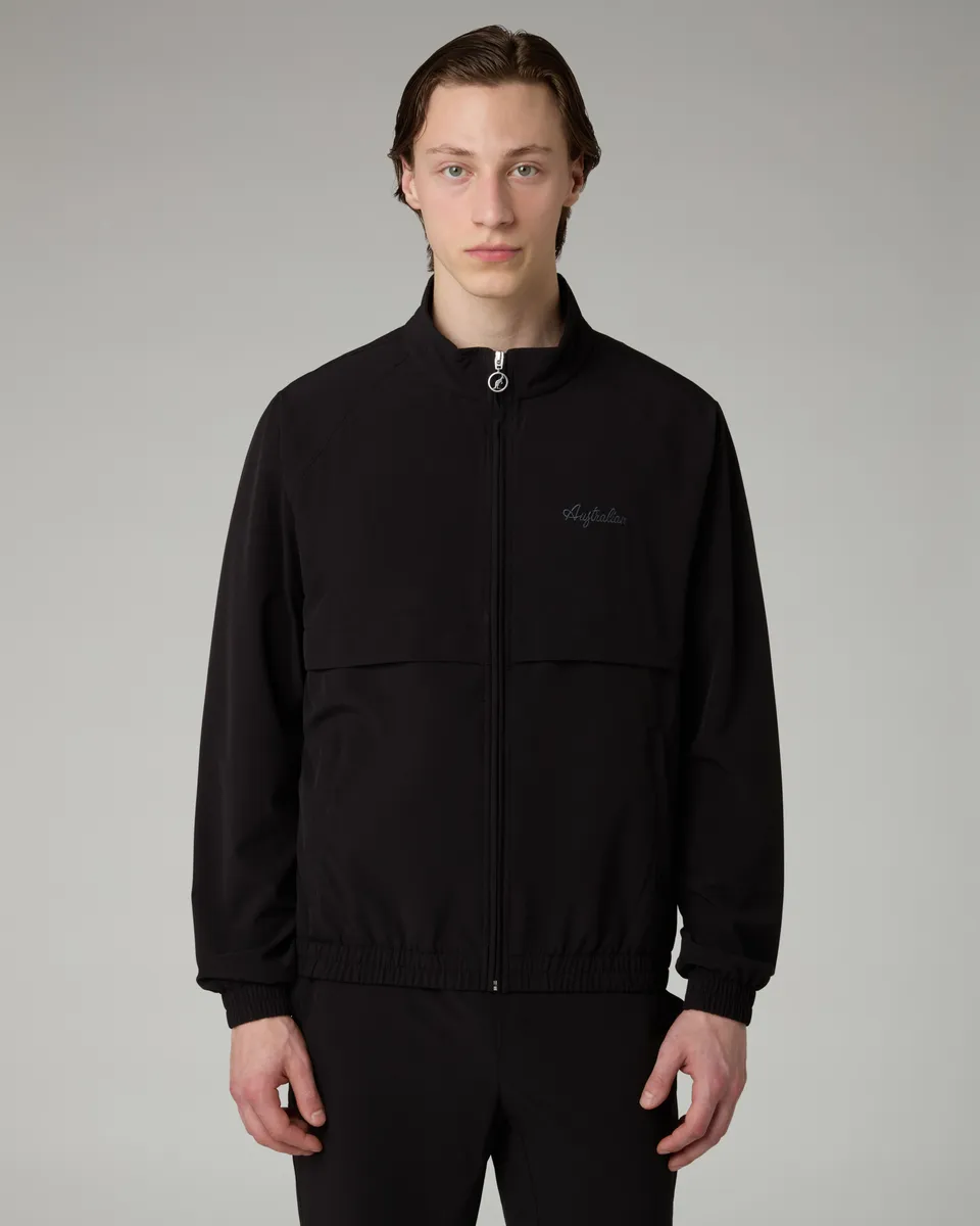 australian-doric-track-jacket-giacca-full-zip-nero image 1
