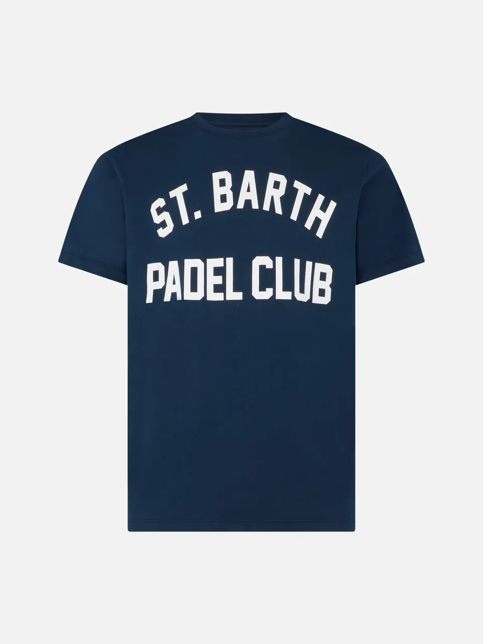 t-shirt-uomo-mc2-saint-barth-jack-st-barth-padel-club-blu-navy-con-trattamento-v image 1