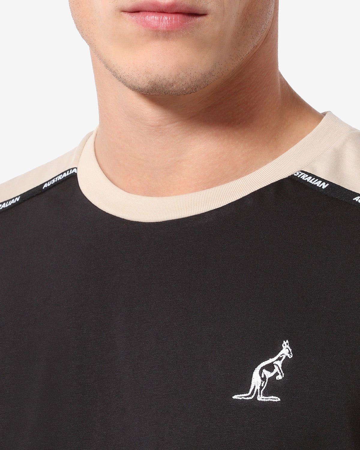 australian-tape-logo-t-shirt-sportswear-in-cotone image 4