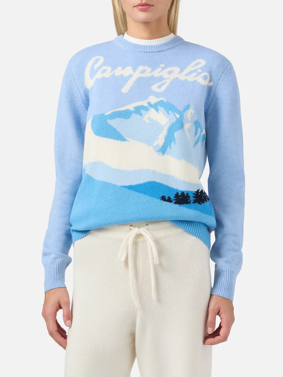 mc2-saint-barth-new-queen-maglione-azzurro-cartolina-campiglio-misto-cashmere image 1
