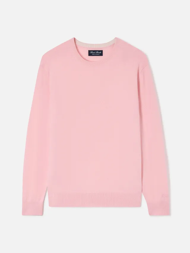 mc2-saint-barth-maglione-regent-girocollo-uomo-rosa-in-cashmere image 1