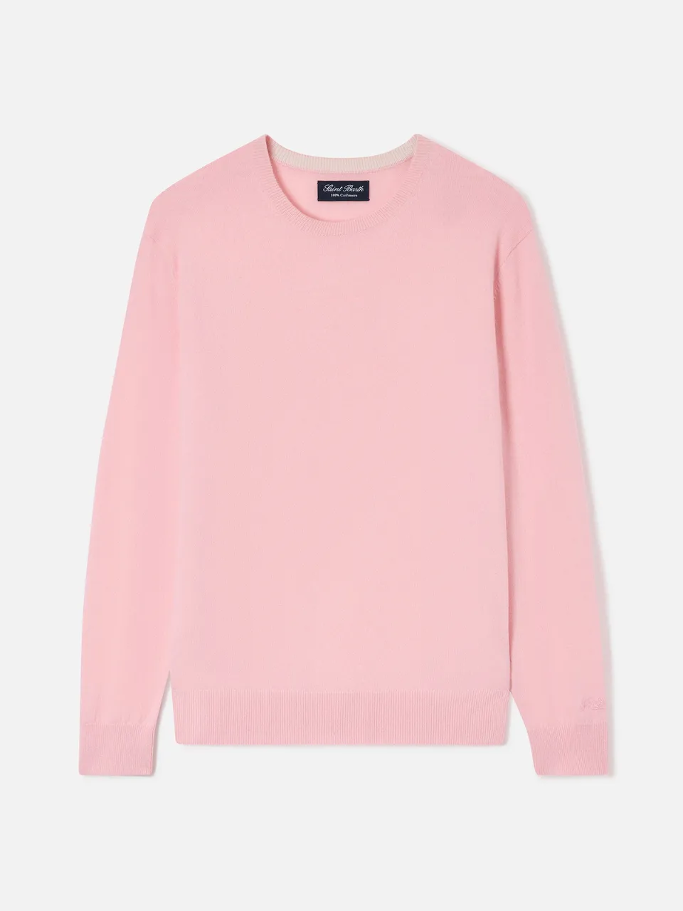 mc2-saint-barth-maglione-regent-girocollo-uomo-rosa-in-cashmere image 1