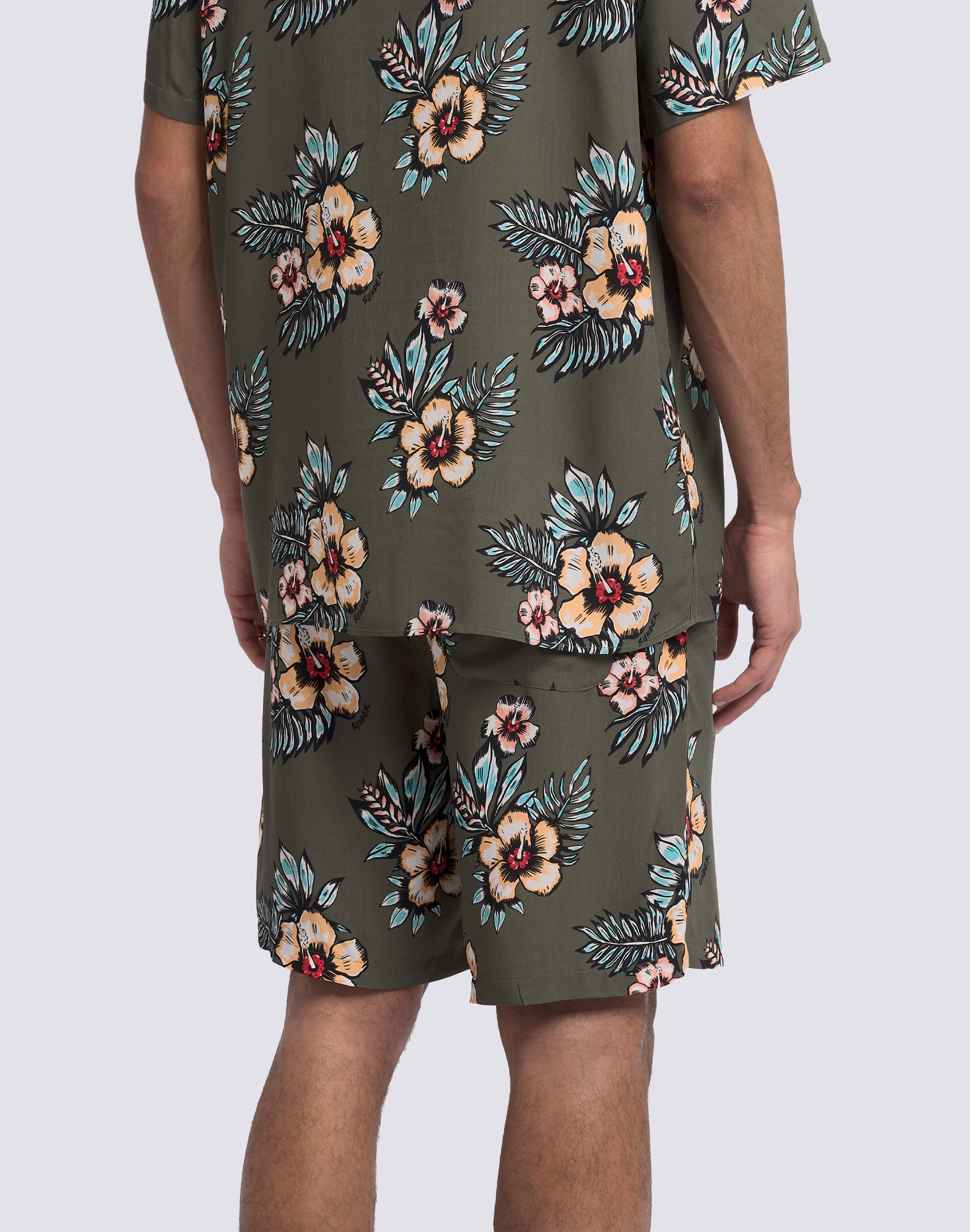 sundek-m015-pipeline-walkshort-uomo-stampato-viscosa-vita-elastica image 5