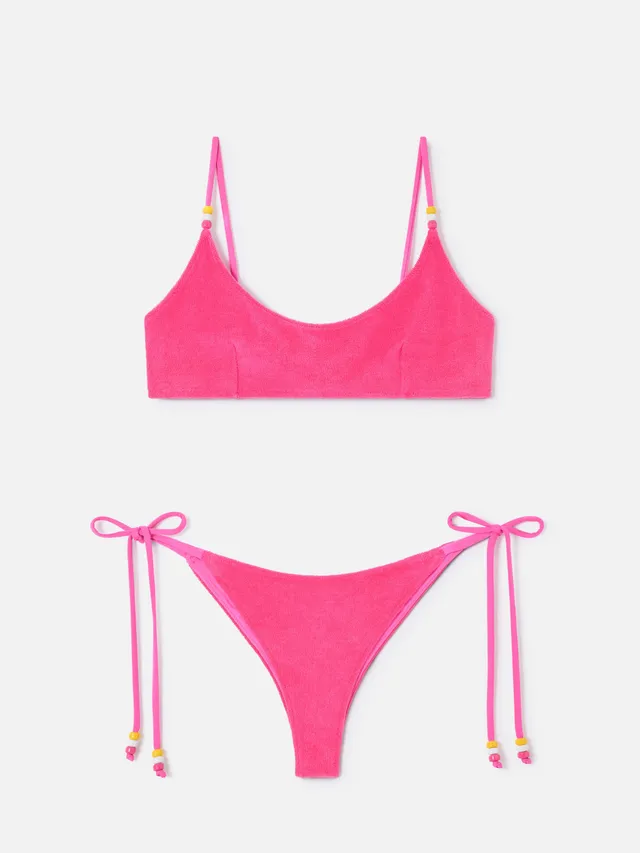 mc2-saint-barth-judy-marielle-bikini-bralette-spugna-fucsia image 1