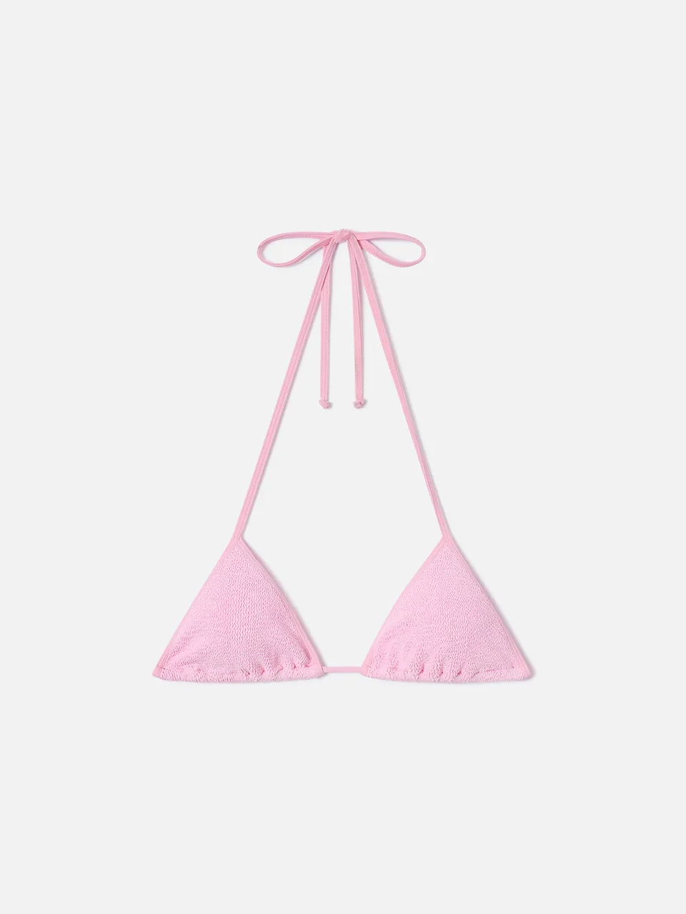 mc2-saint-barth-leah-string-top-bikini-triangolo-donna-rosa-profili-bianchi image 1