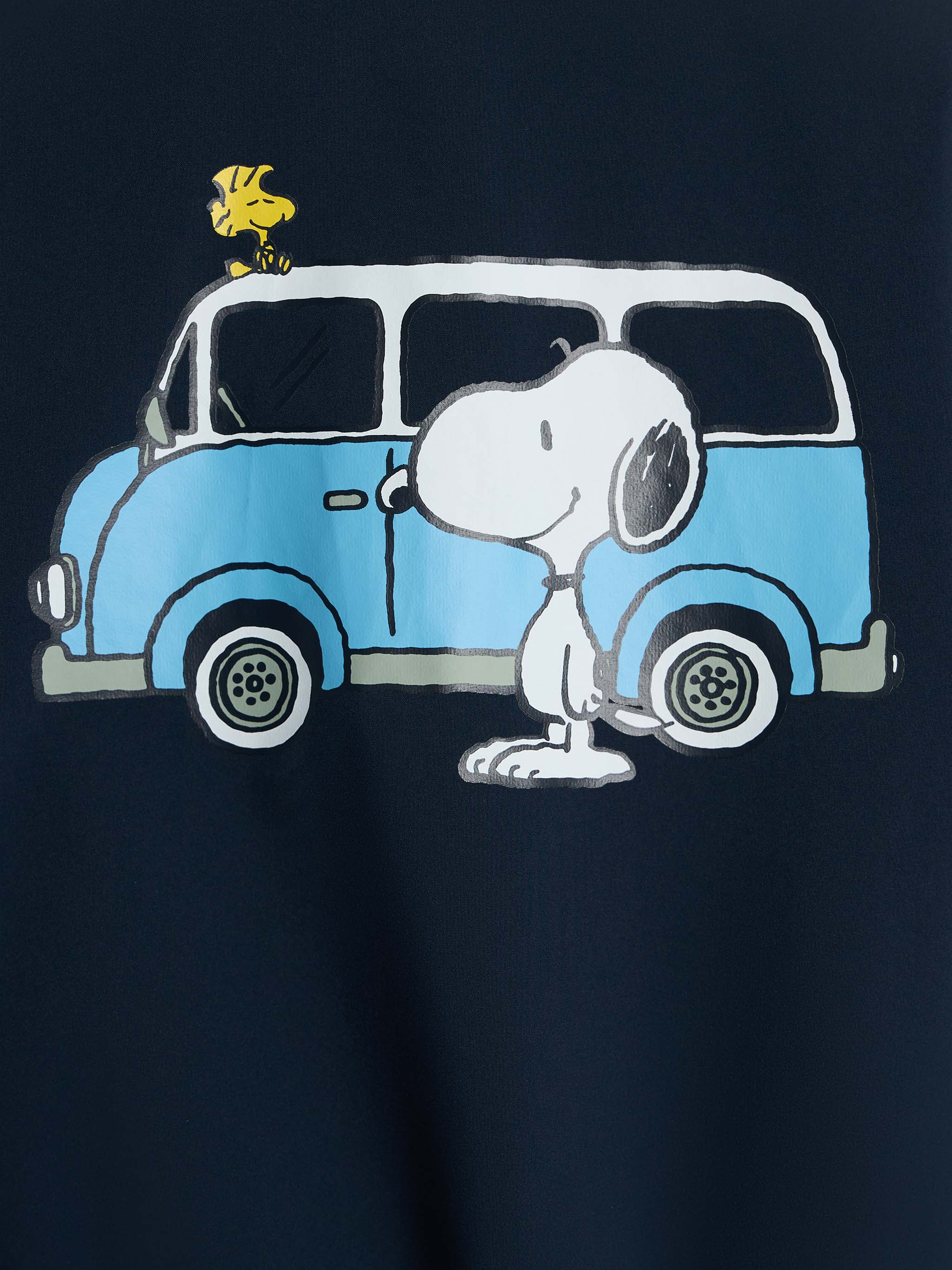 mc2-saint-barth-kauris-jr-giacca-a-vento-bambino-snoopy-peanuts-blu-navy image 3