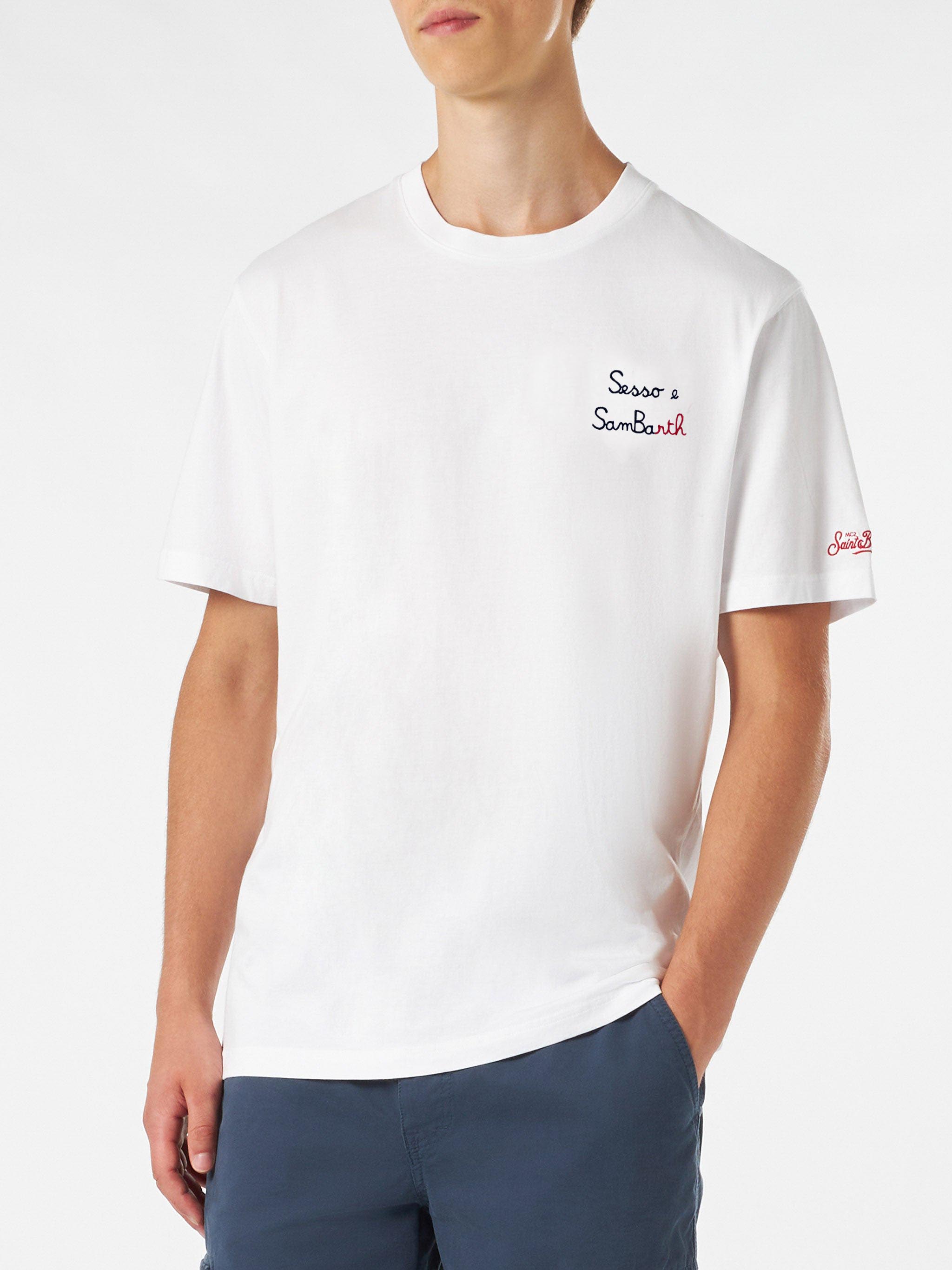 mc2-saint-barth-portofino-t-shirt-uomo-in-jersey-di-cotone-organico-180-g-con-ri image 3
