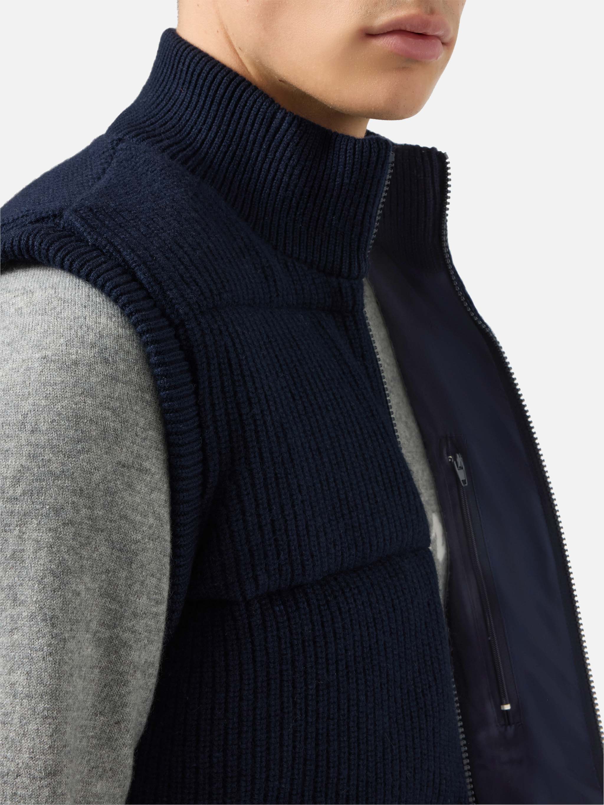 mc2-saint-barth-gilet-imbottito-uomo-leeds-knit-lee001-blu image 3