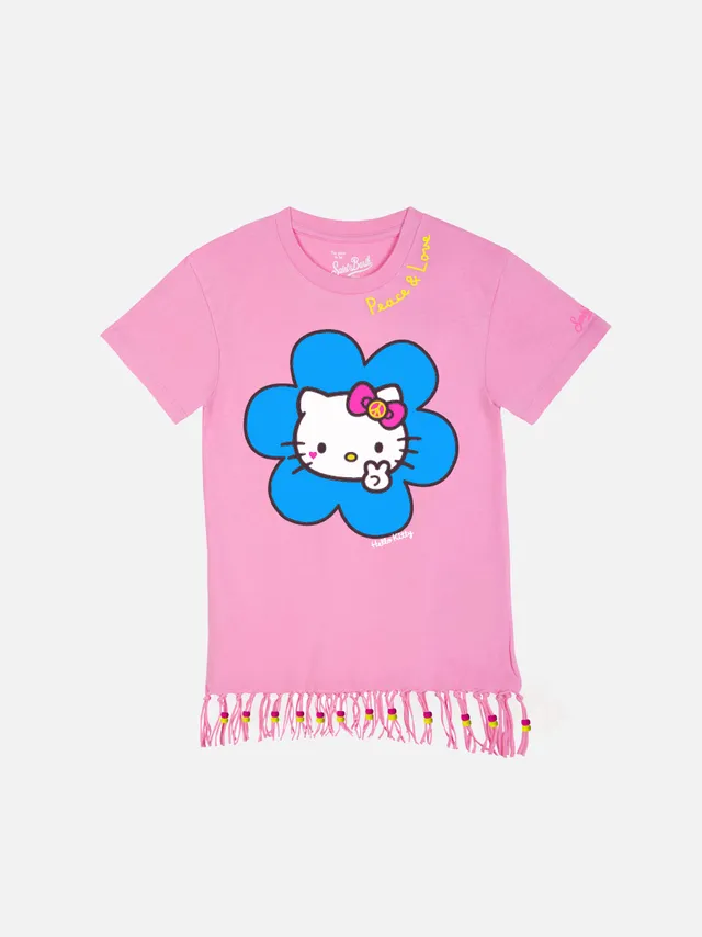 mc2-saint-barth-abbey-abito-bambina-jersey-rosa-hello-kitty-special-edition image 1