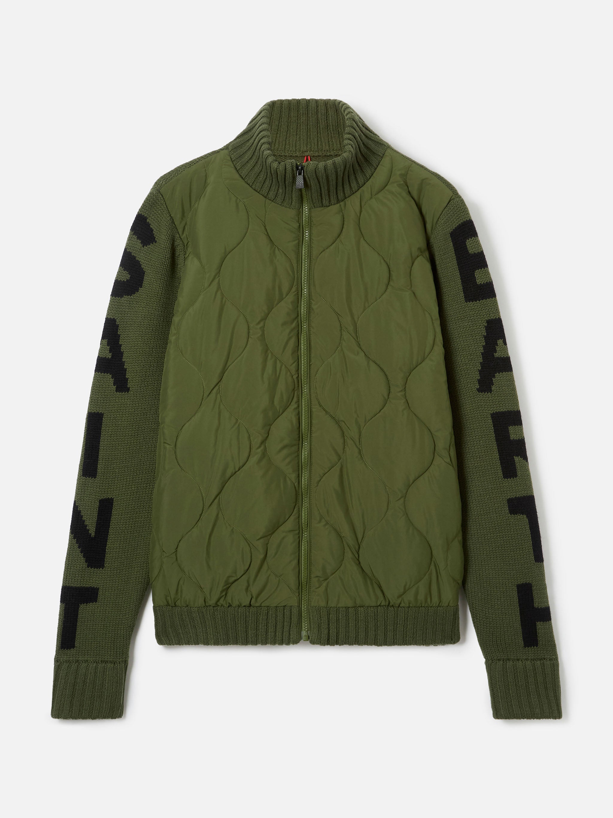 mc2-saint-barth-giacca-uomo-whistler-verde-militare-eco-padded image 5