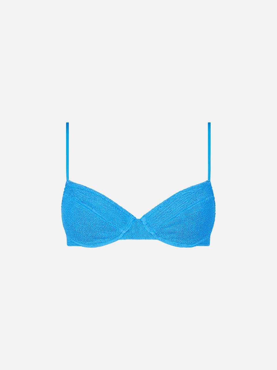 mc2-saint-barth-bea-top-bikini-bralette-con-ferretto-crinkle-bluette image 1
