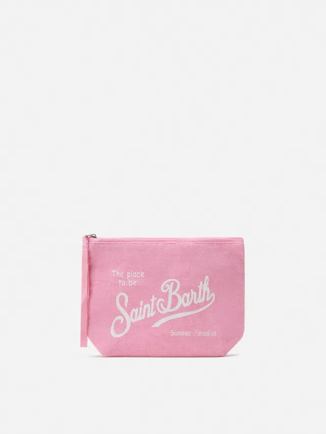 mc2-saint-barth-aline-pochette-lino-rosa-23x15-5x7-cm image 1
