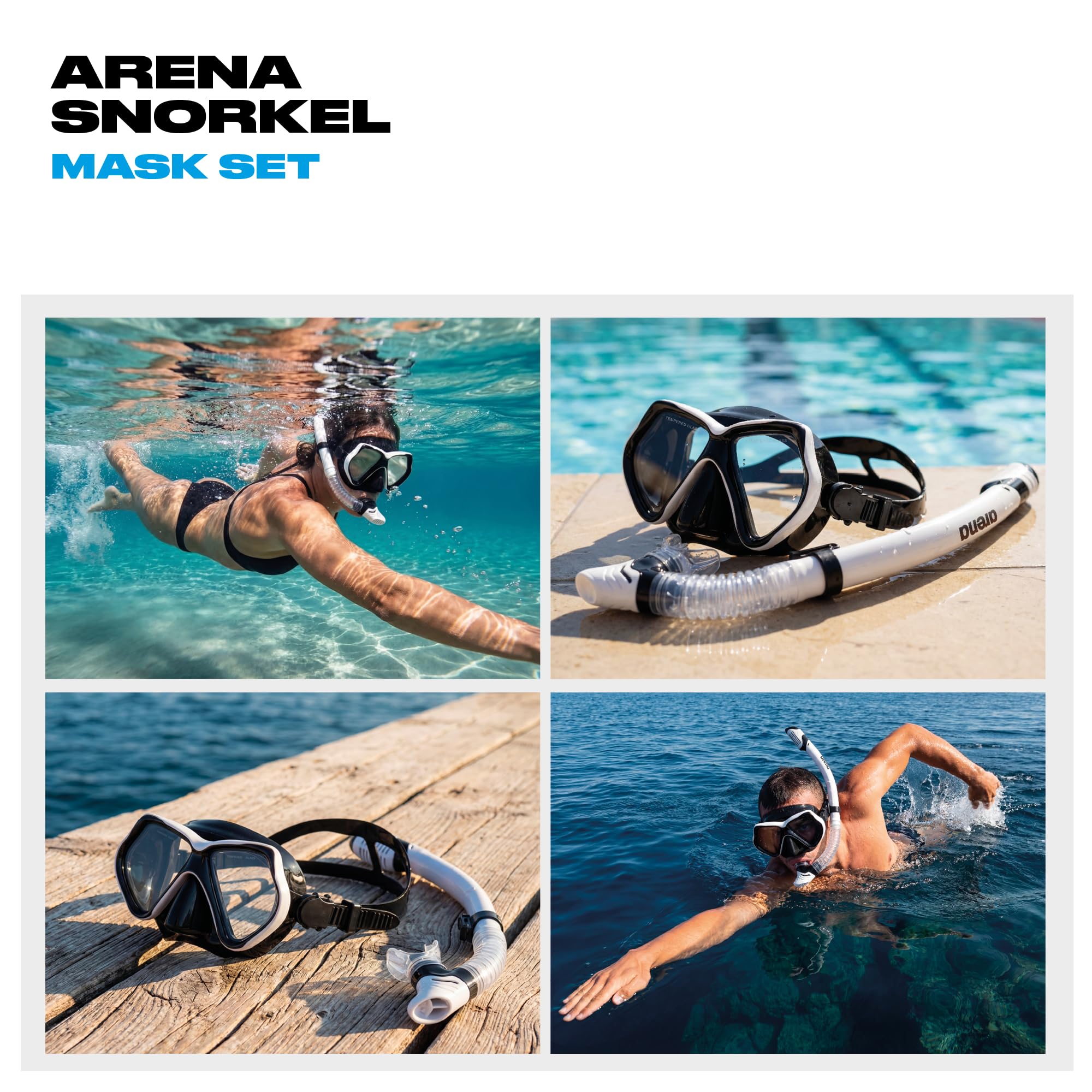 arena-set-maschera-e-boccaglio-adulti-con-dry-top-e-valvola-spurgo image 5